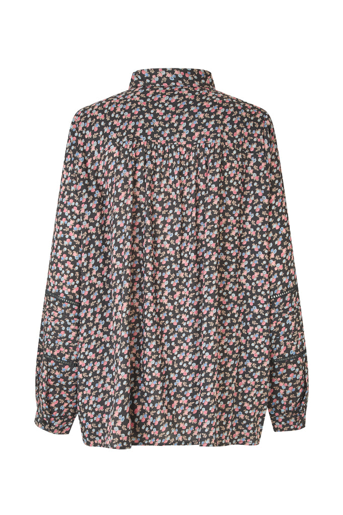 Lollys Laundry Lari Shirt Washed Black