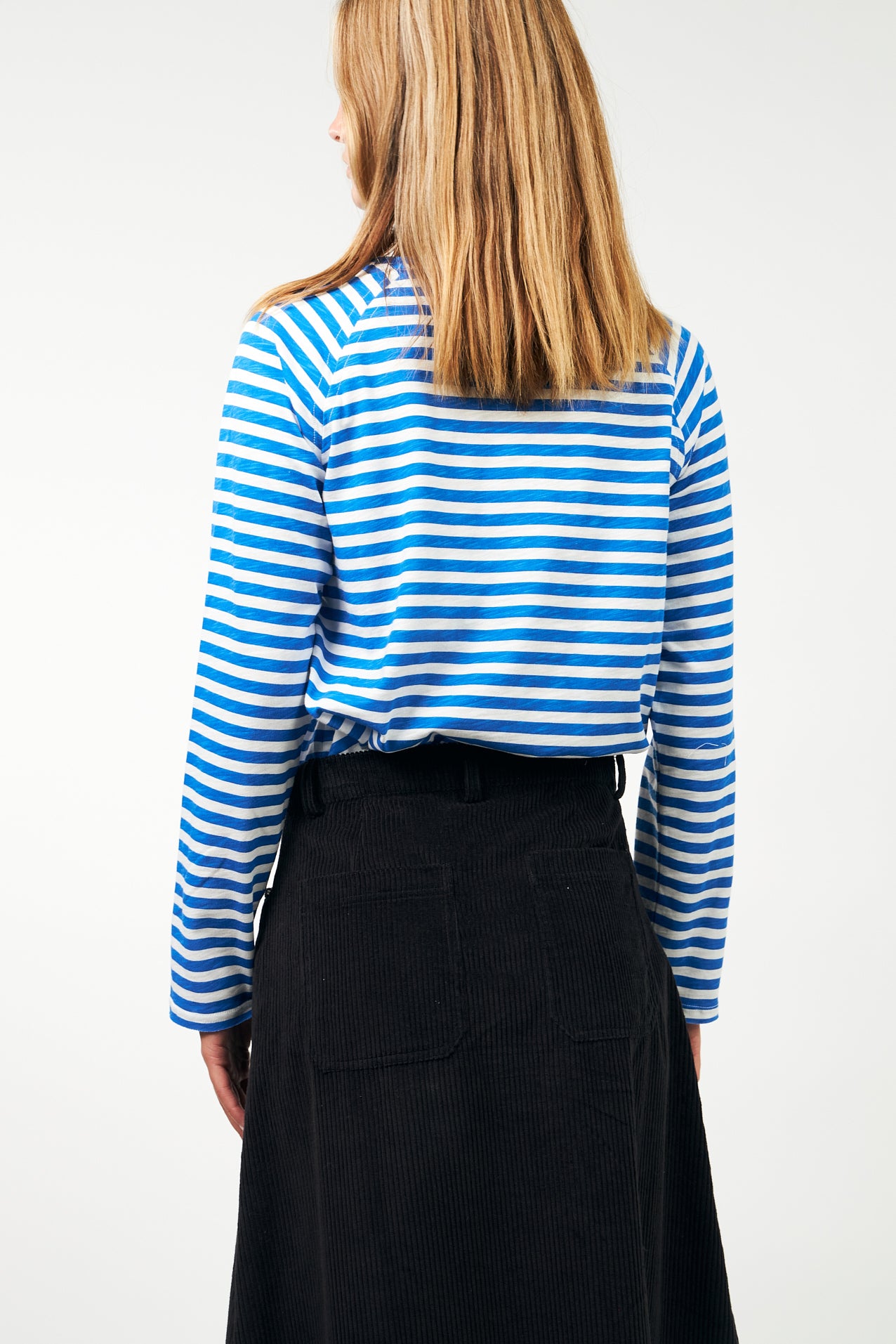 Lollys Laundry Liva Tee L/S Neon Blue