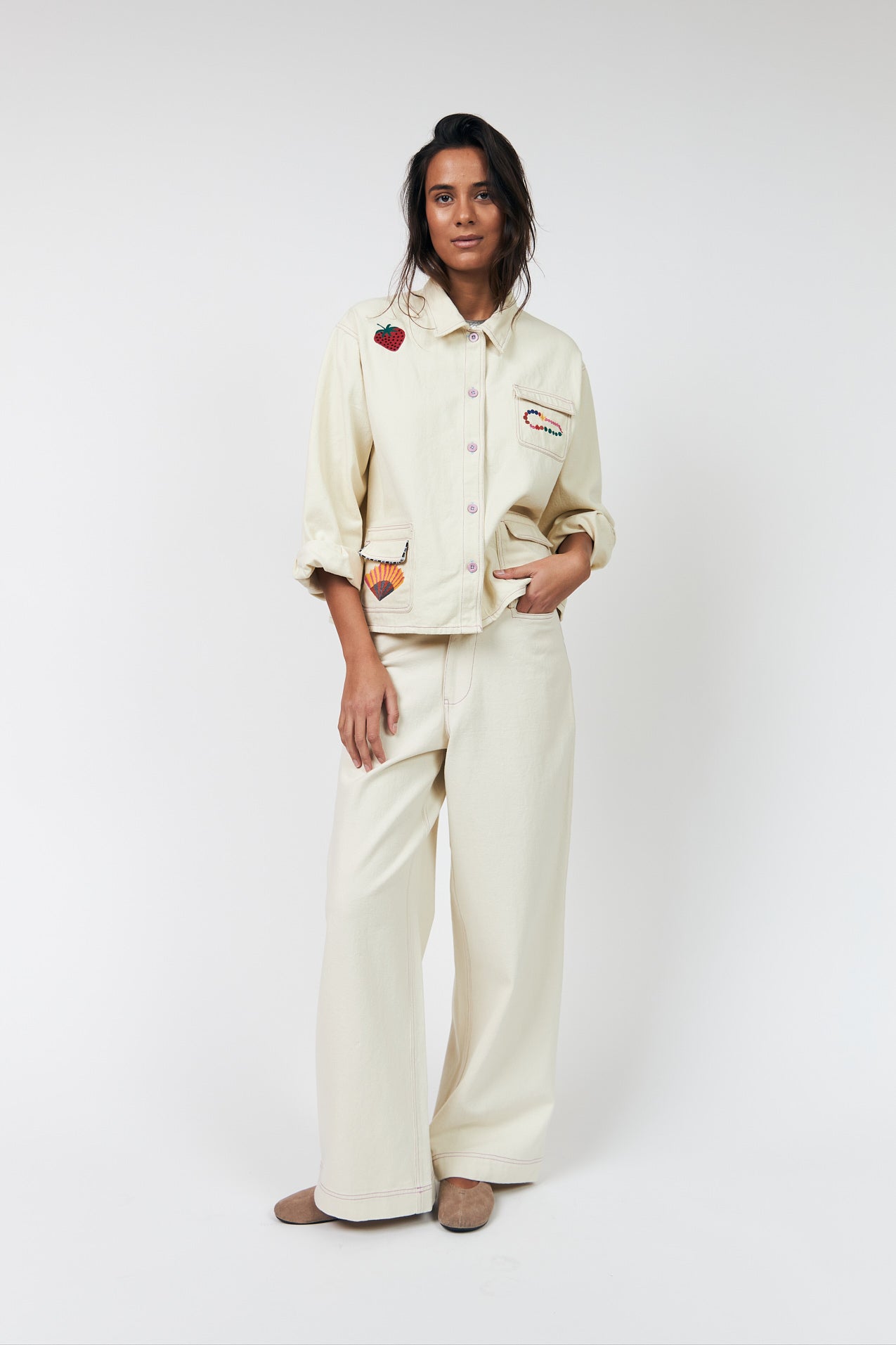 Lollys Laundry April Jacket LS Creme