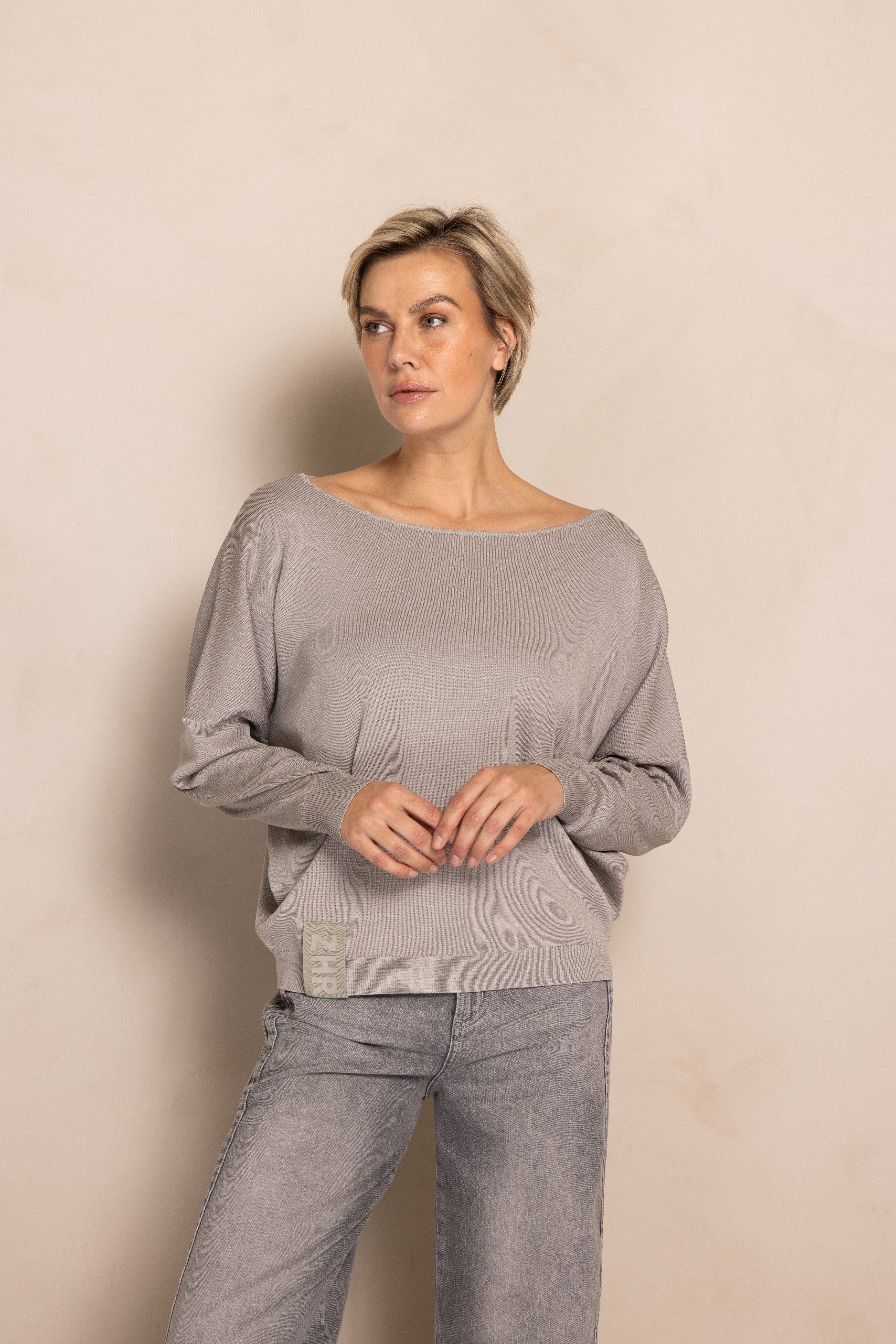 Zhrill Talia Knit Taupe