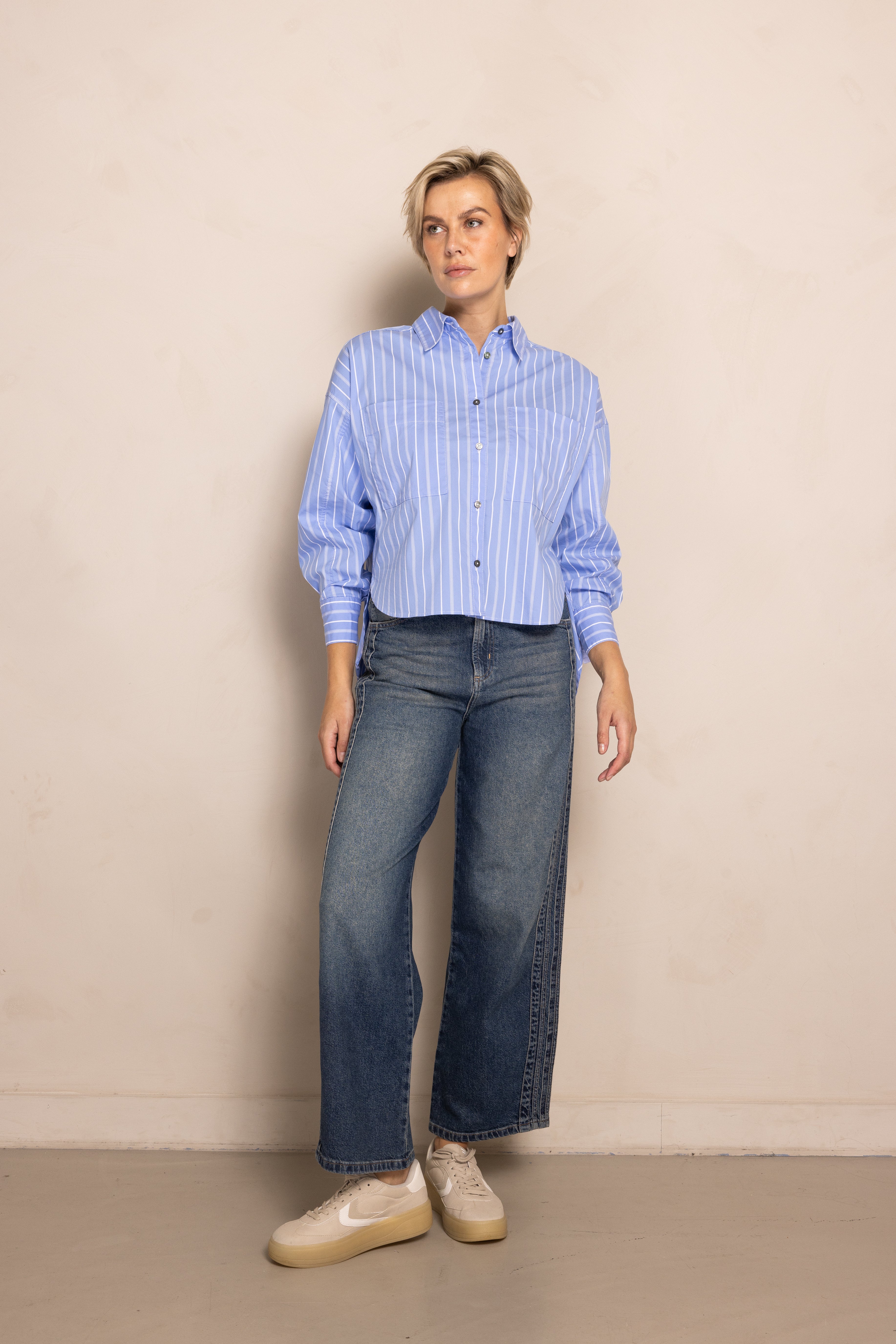 Zhrill Lucy Blouse Blue