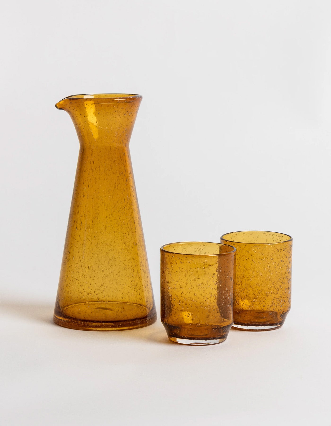 Ned Collections Rand Jug Amber