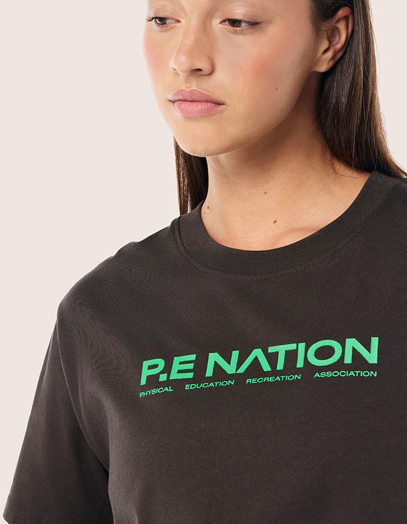 PE Nation Aero Short Sleeve Tee Caviar