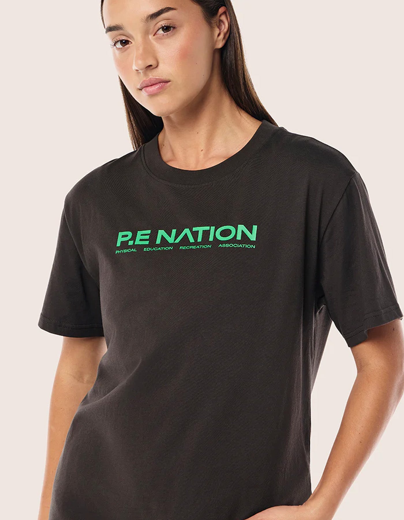 PE Nation Aero Short Sleeve Tee Caviar