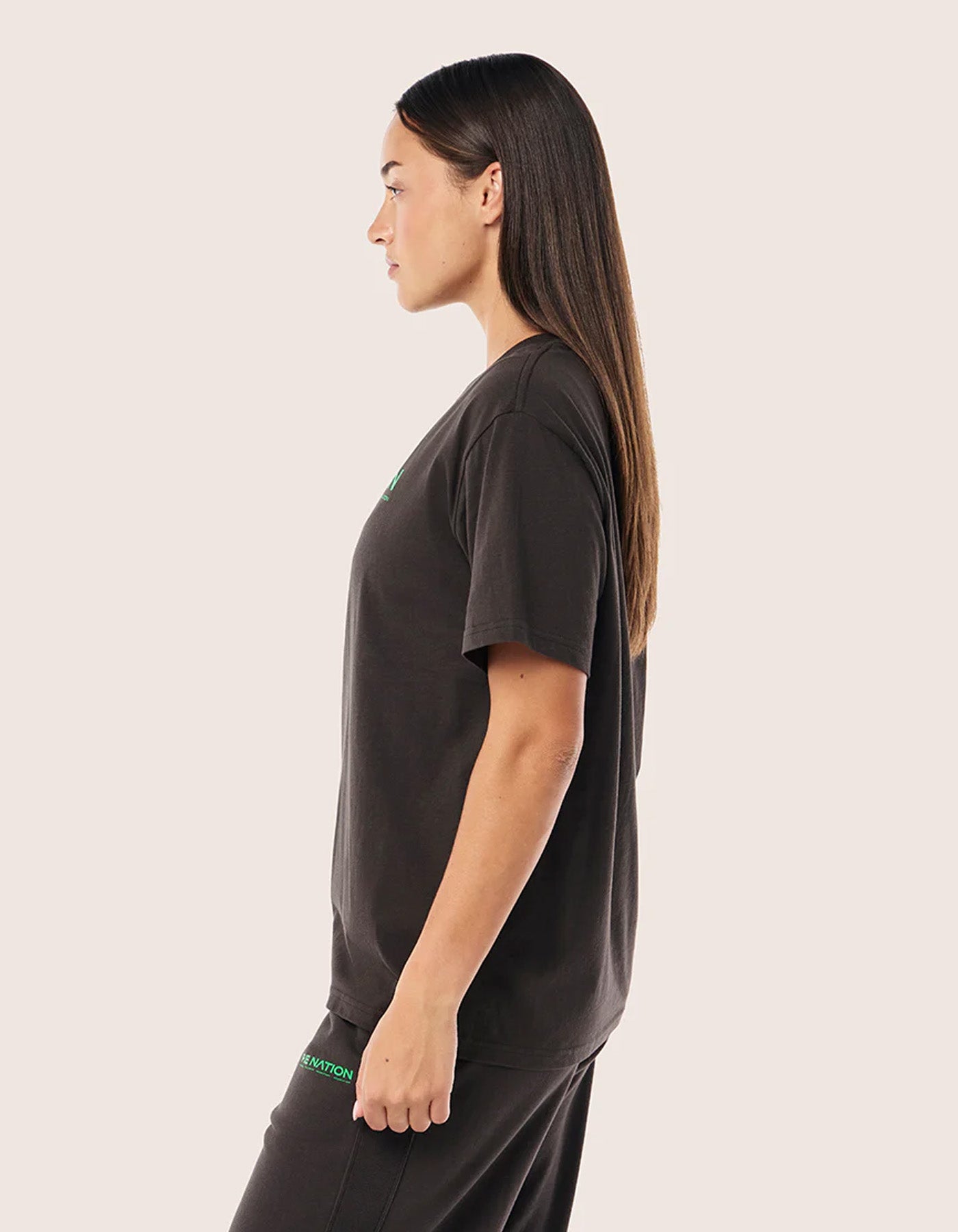 PE Nation Aero Short Sleeve Tee Caviar