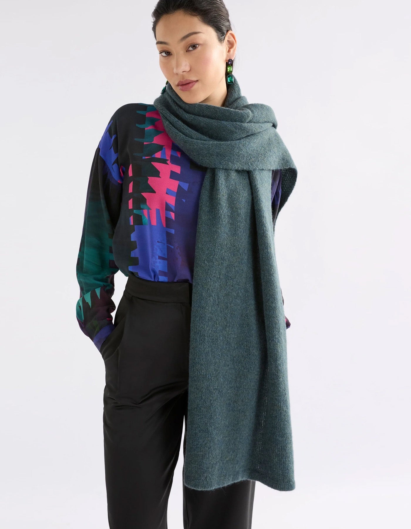 Elk Agna Scarf Sea Moss