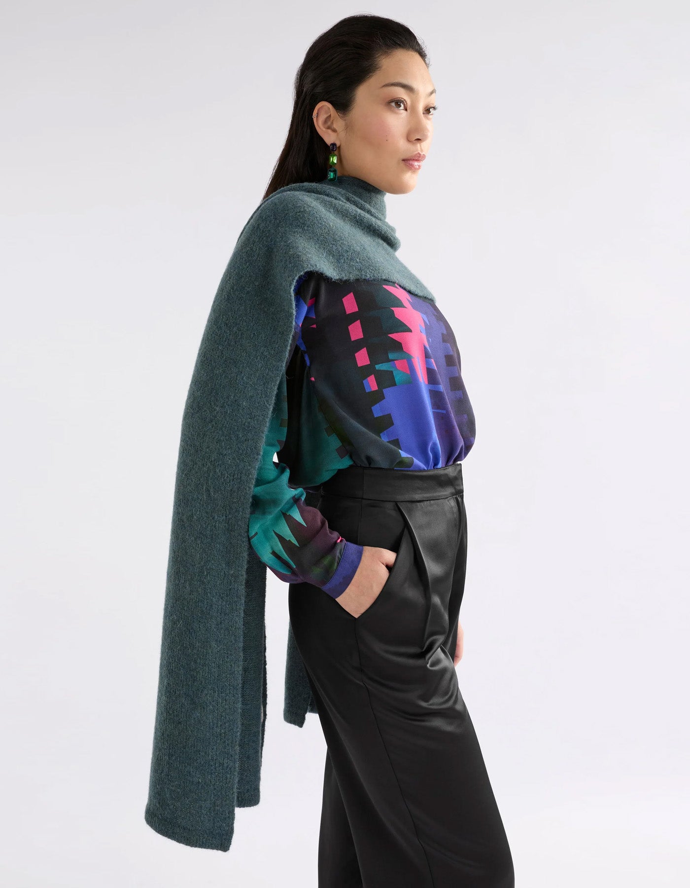 Elk Agna Scarf Sea Moss