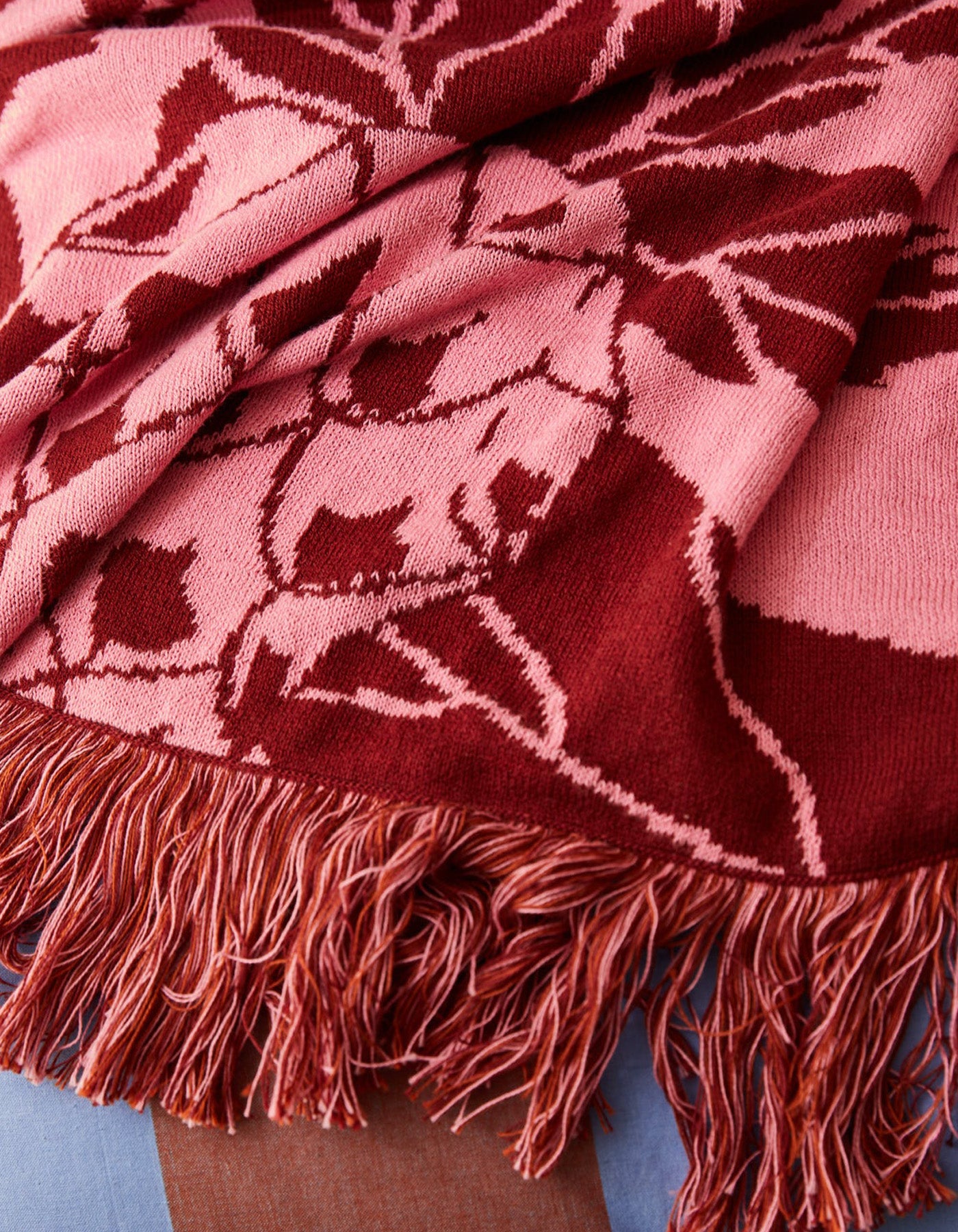 Sage x Clare Alexa Jacquard Knit Throw