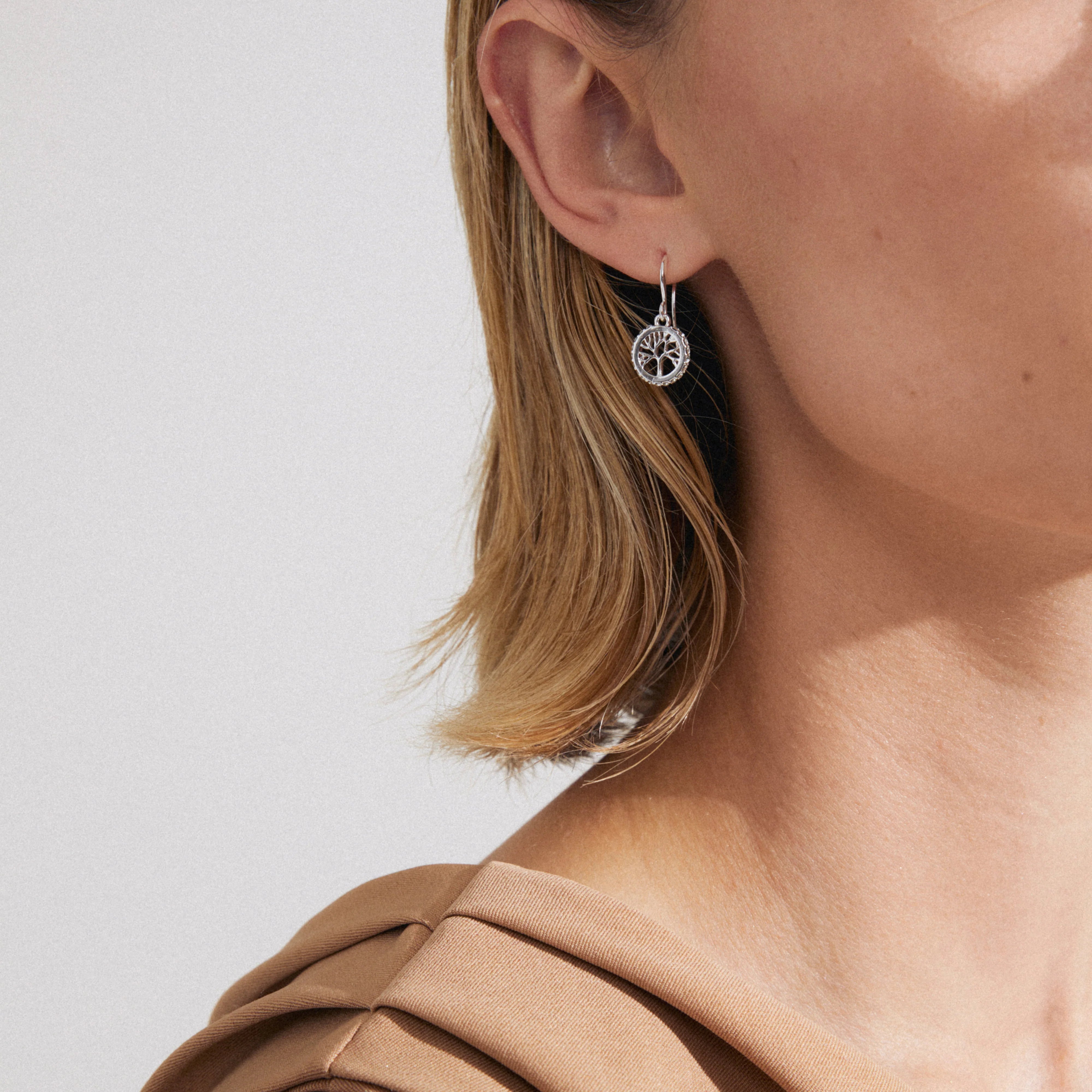 Pilgrim Alia Earrings Silver Plated