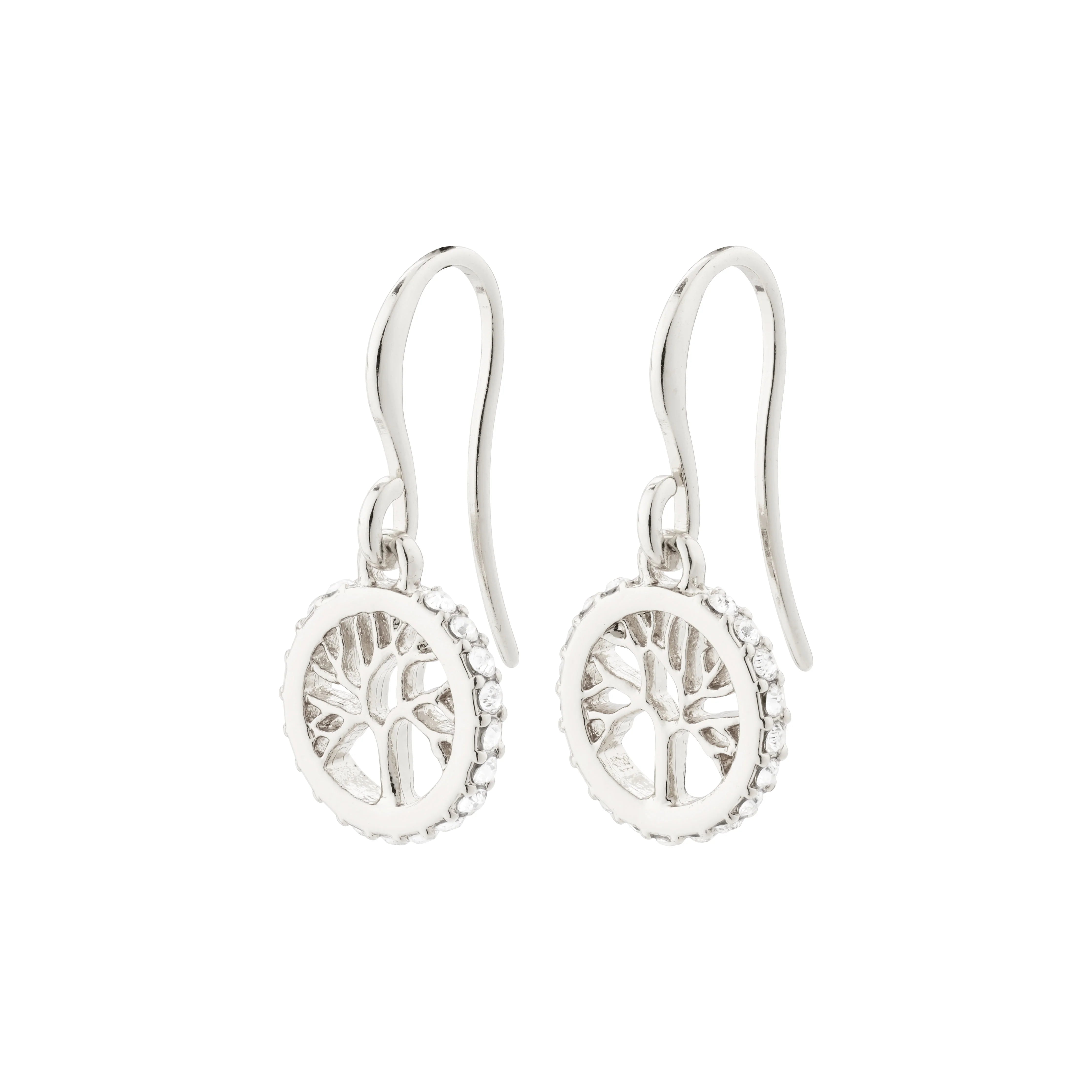 Pilgrim Alia Earrings Silver Plated
