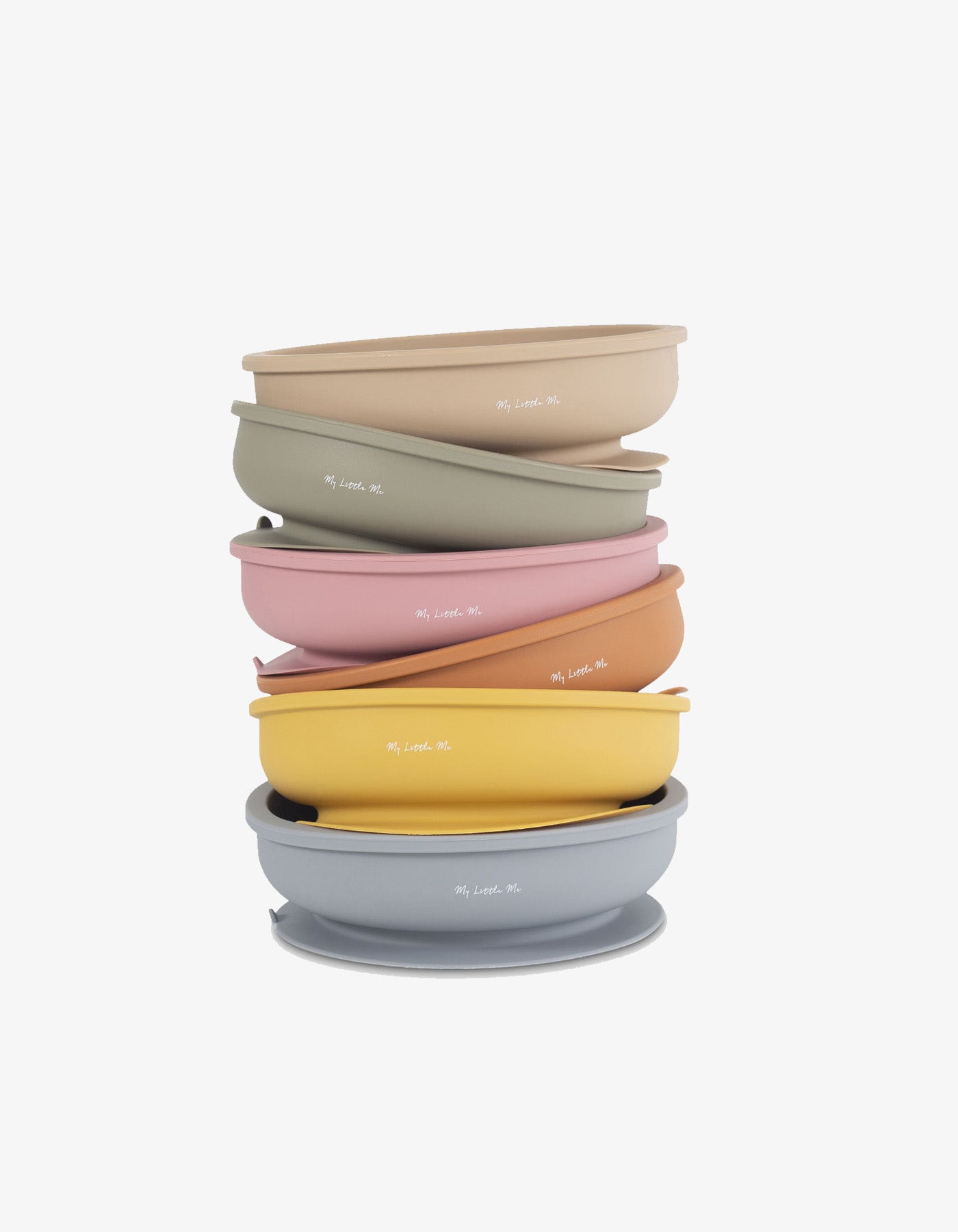 My Little Me Suction Bowl + Spoon - Clay