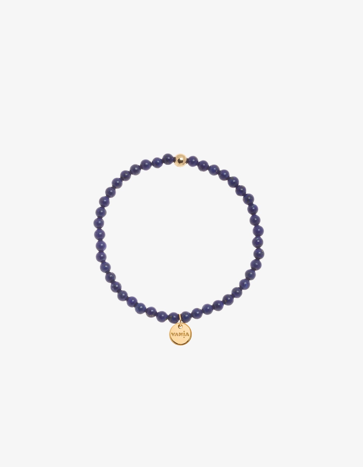 Vania Amuleto Lapis Lazuli Bracelet Gold Filled