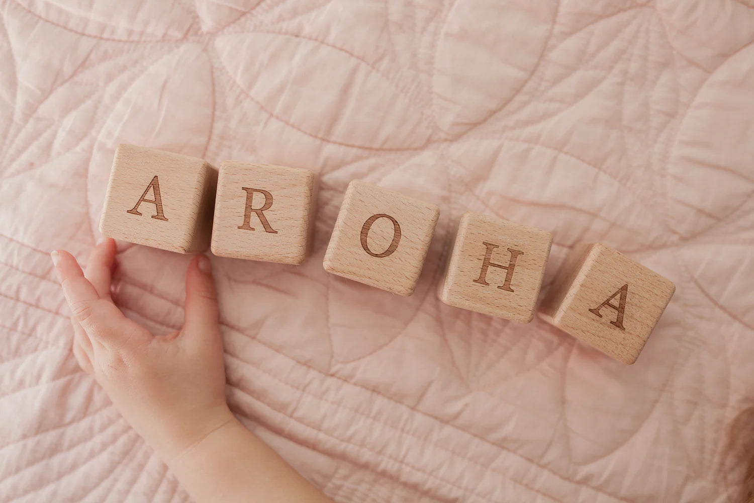 Over The Dandelions Aroha Wooden Block Set