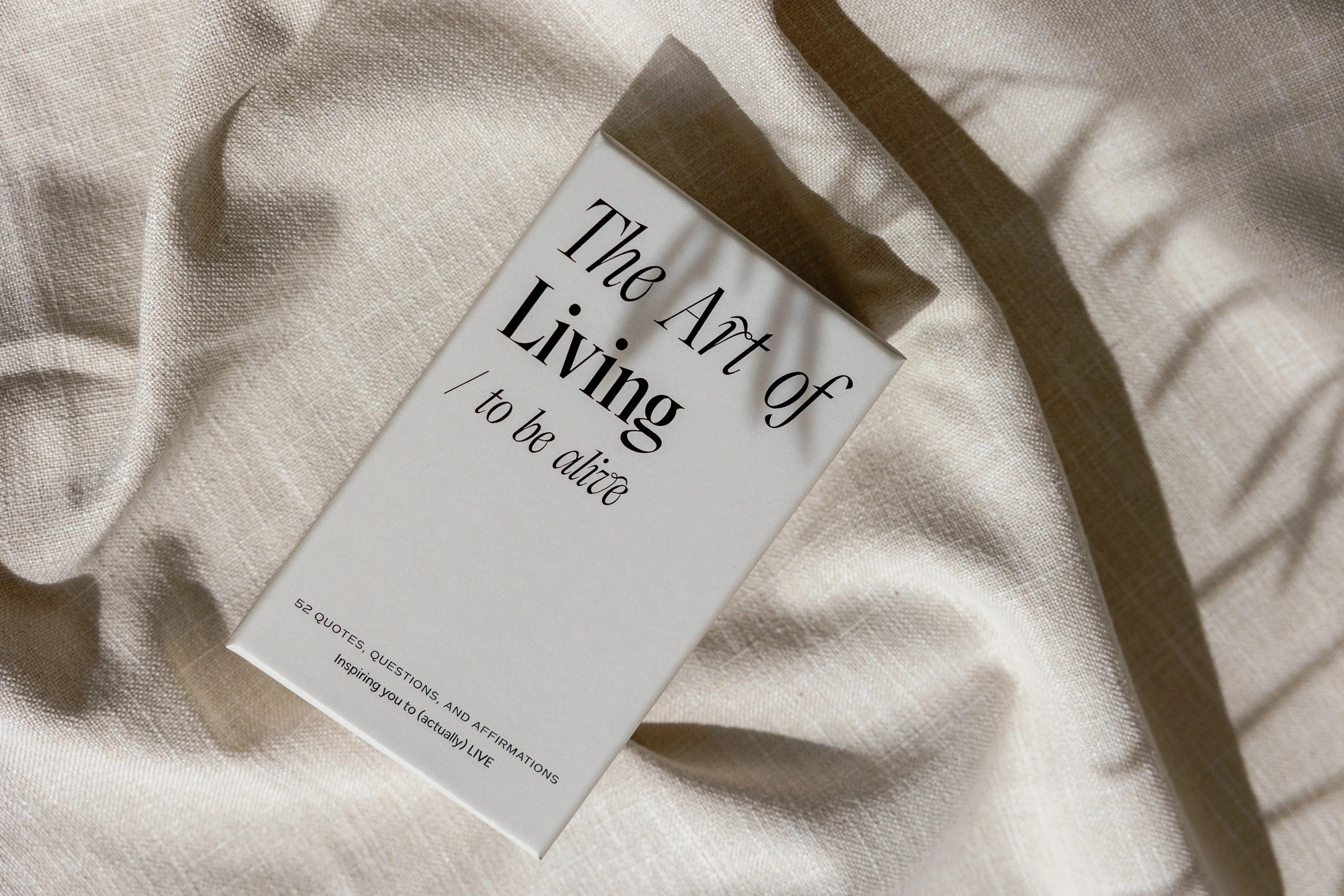 Olive & Page The Art of Living / to be alive Card Deck
