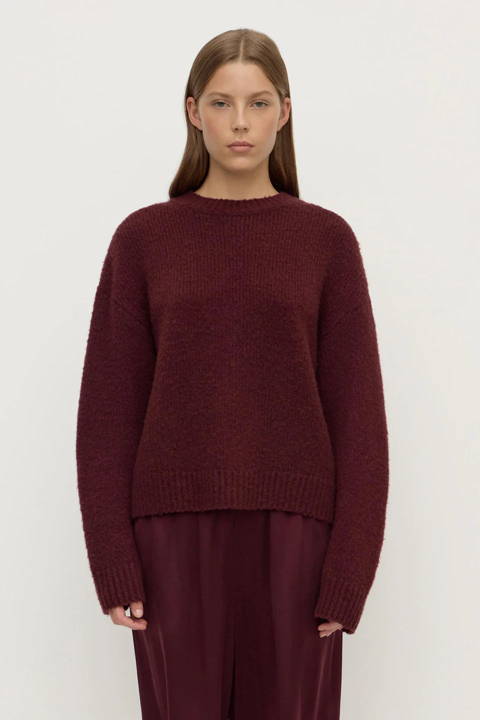 Assembly Label Ariel Knit Merlot