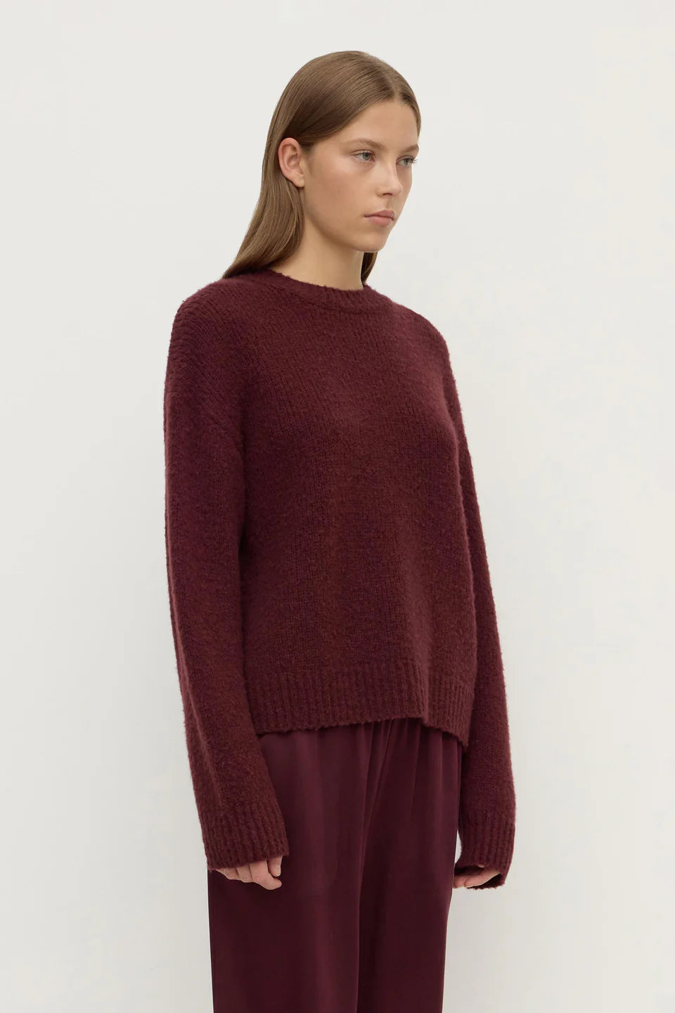 Assembly Label Ariel Knit Merlot