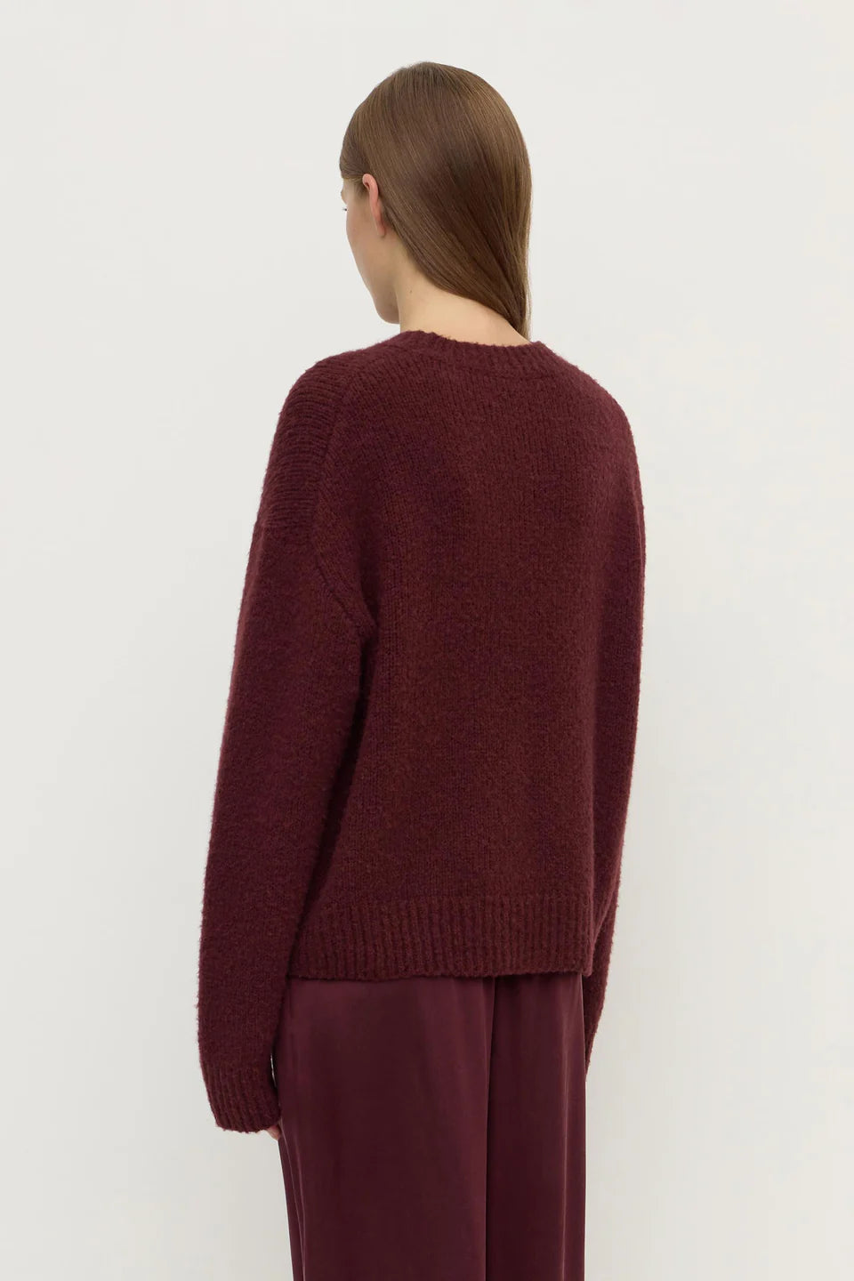 Assembly Label Ariel Knit Merlot