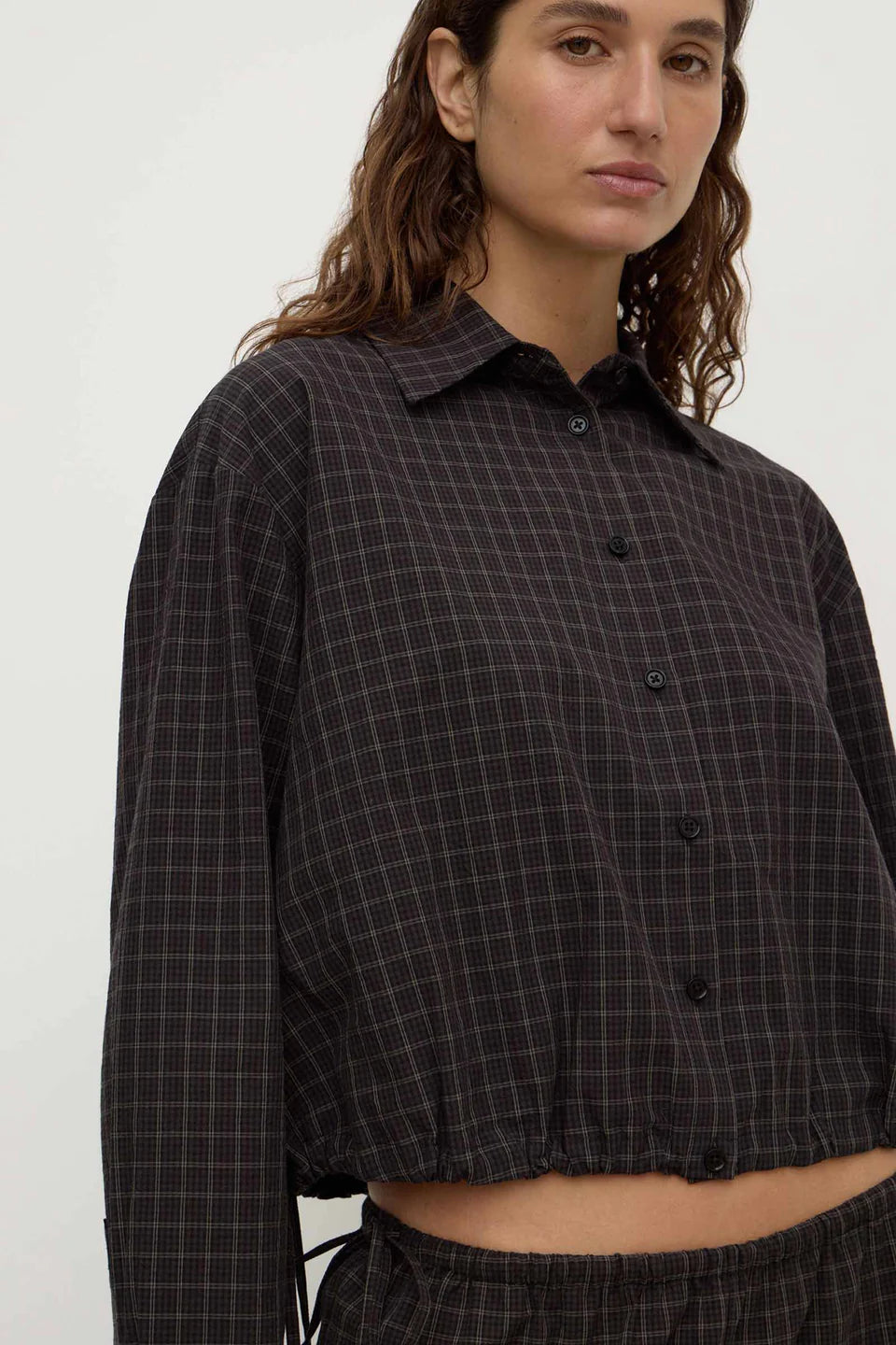 Assembly Label Eddie Check Shirt Brown/Black