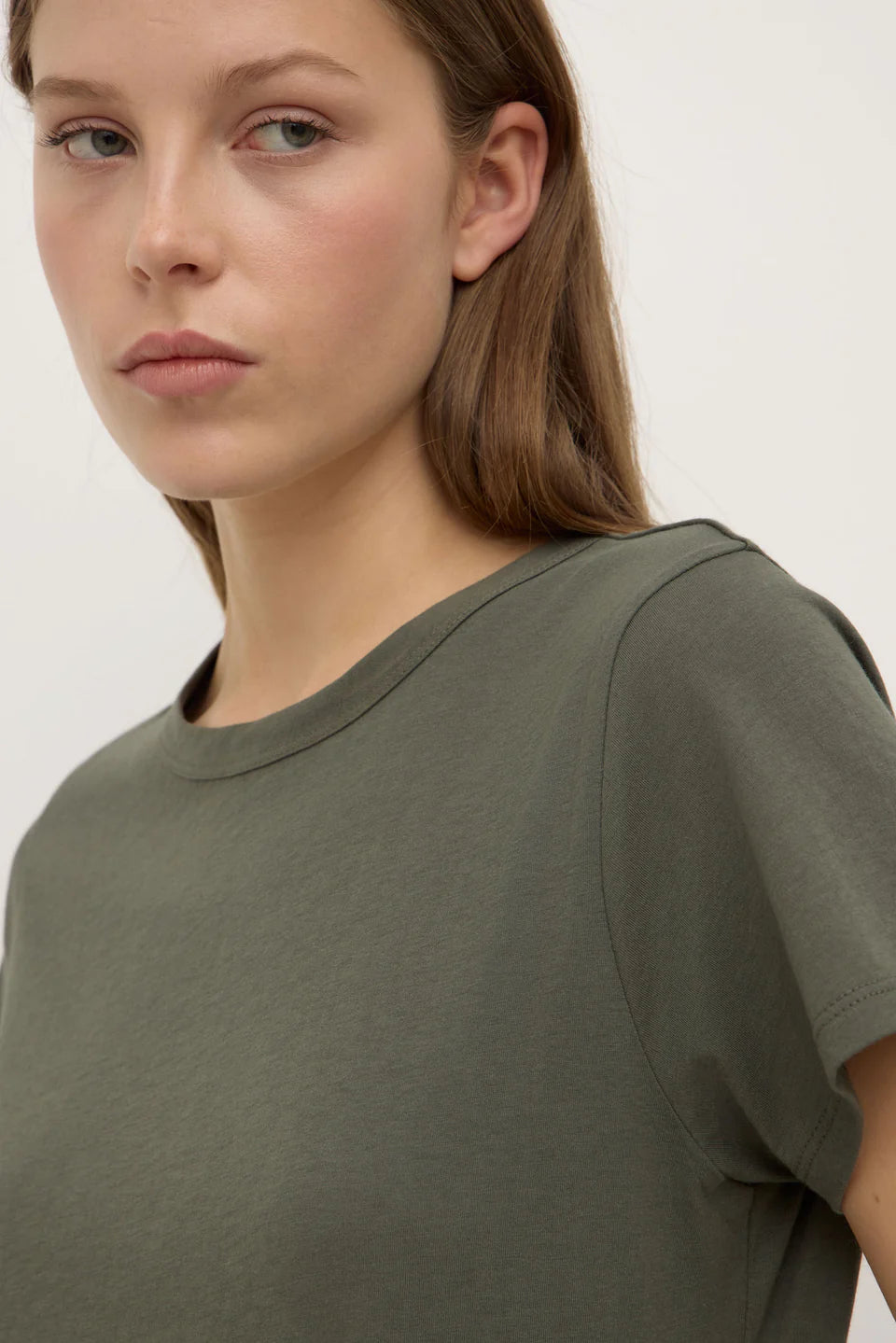 Assembly Label Indi Short Sleeve Tee Moss