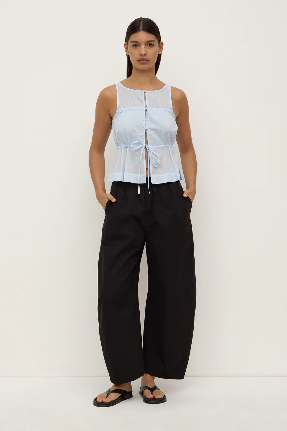 Assembly Label Lola Barrel Pant Black