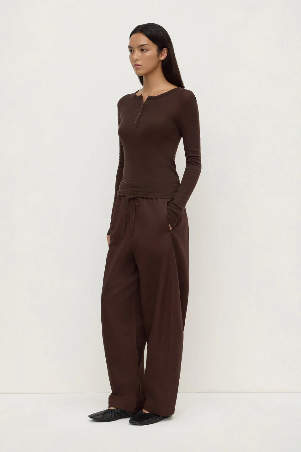 Assembly Label Nora Merino Wool Henley