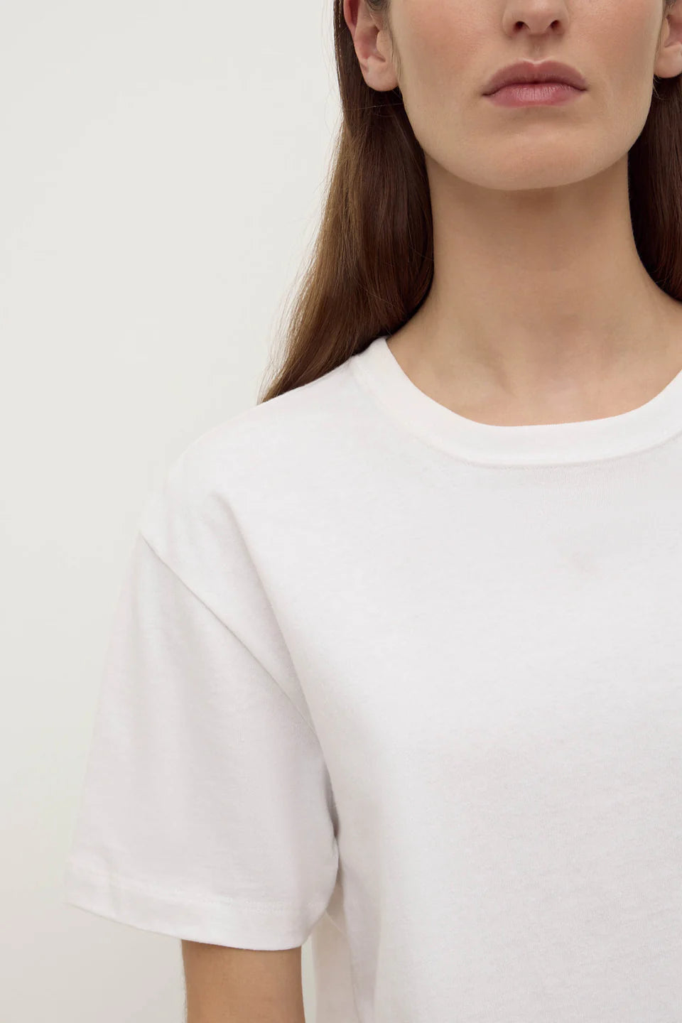 Assembly Label Organic Base Tee White
