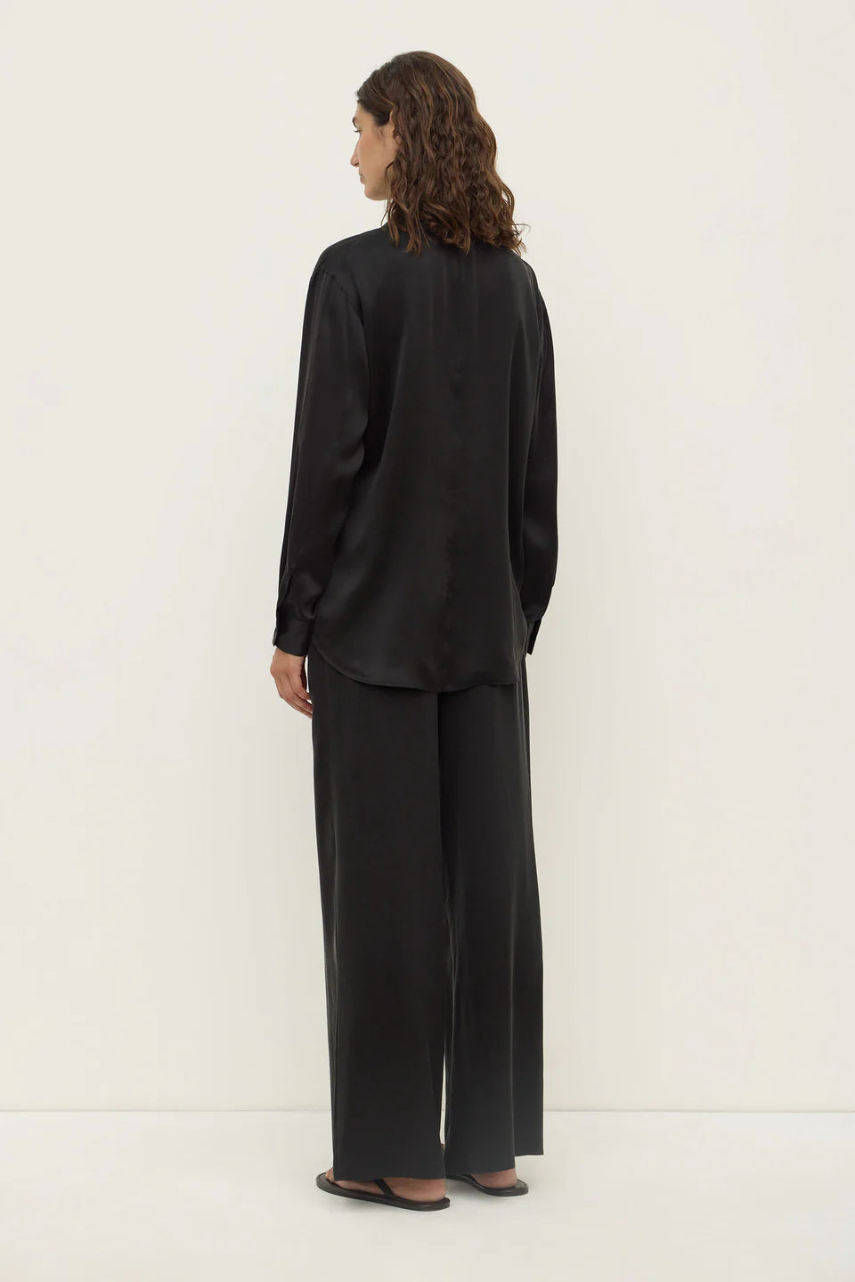 Assembly Label Pippa Silk Pant Black