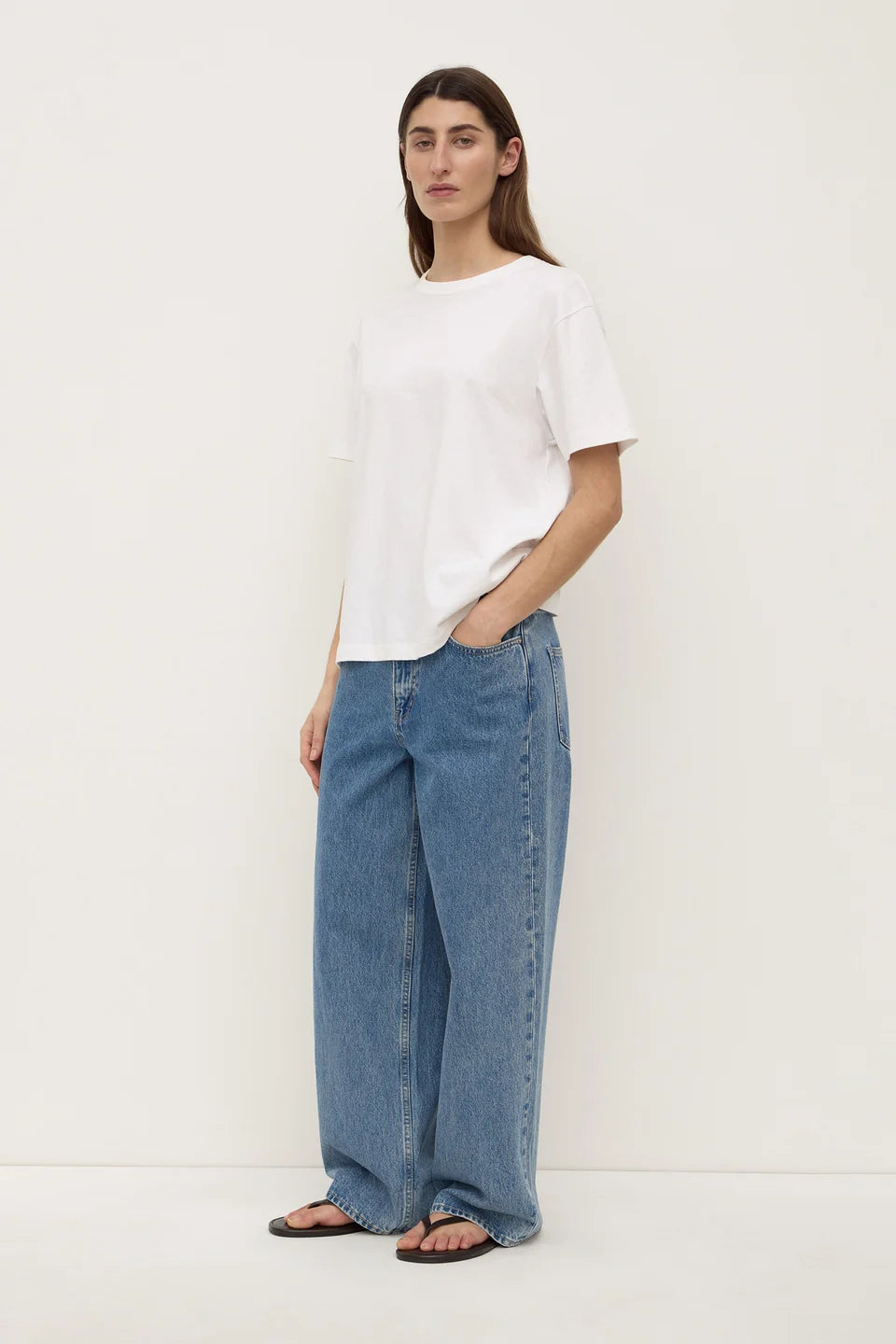 Assembly Label Womens Base Tee White
