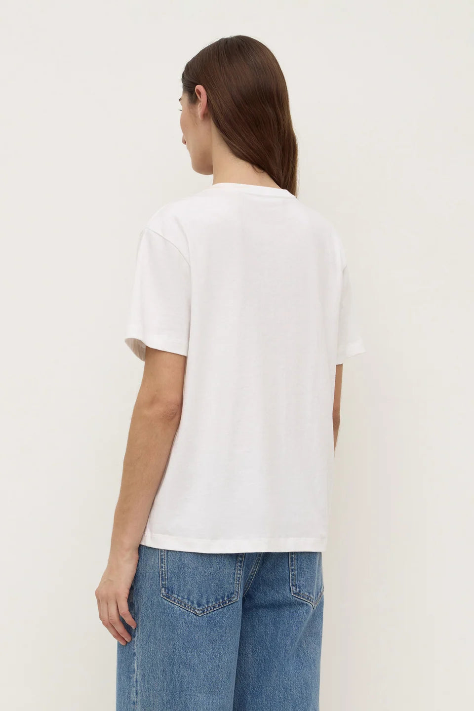 Assembly Label Womens Base Tee White