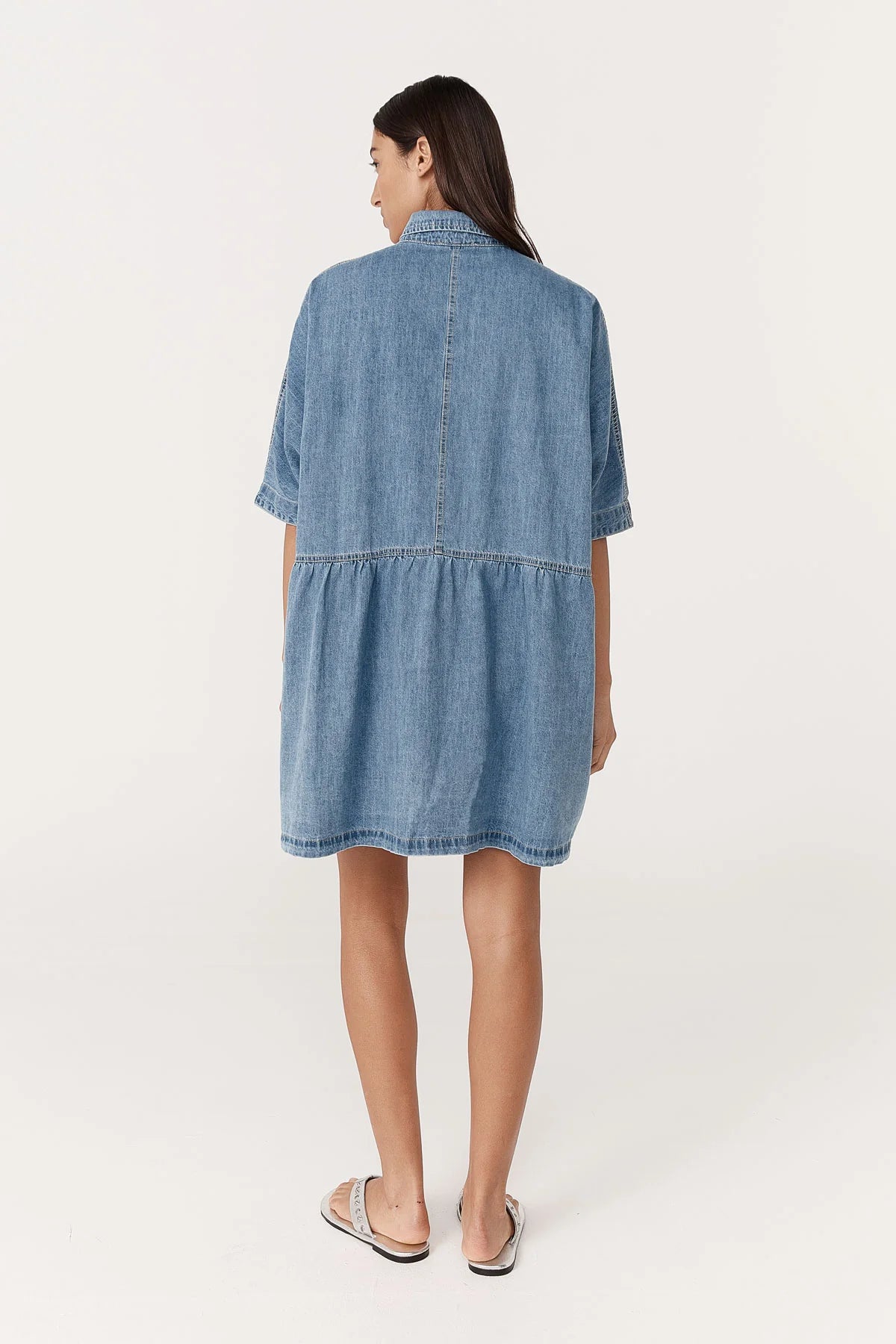 Rowie Bailey Denim Dress Blue Denim