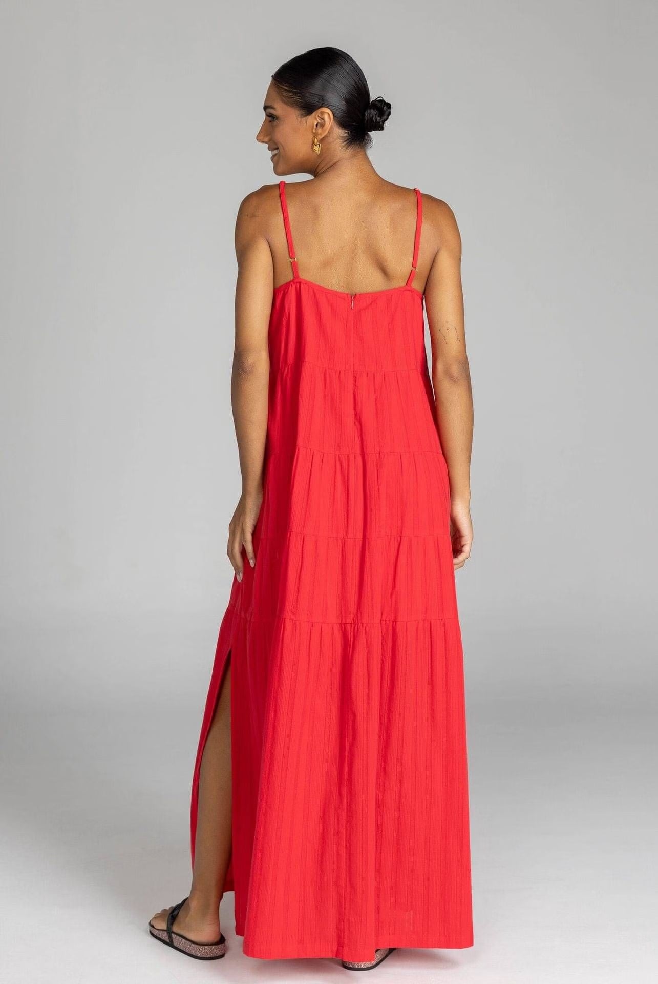 Blak Carmen Dress Red