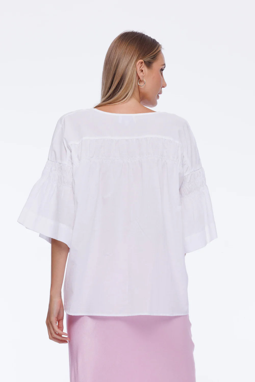 Blak Love Me A Little Top White