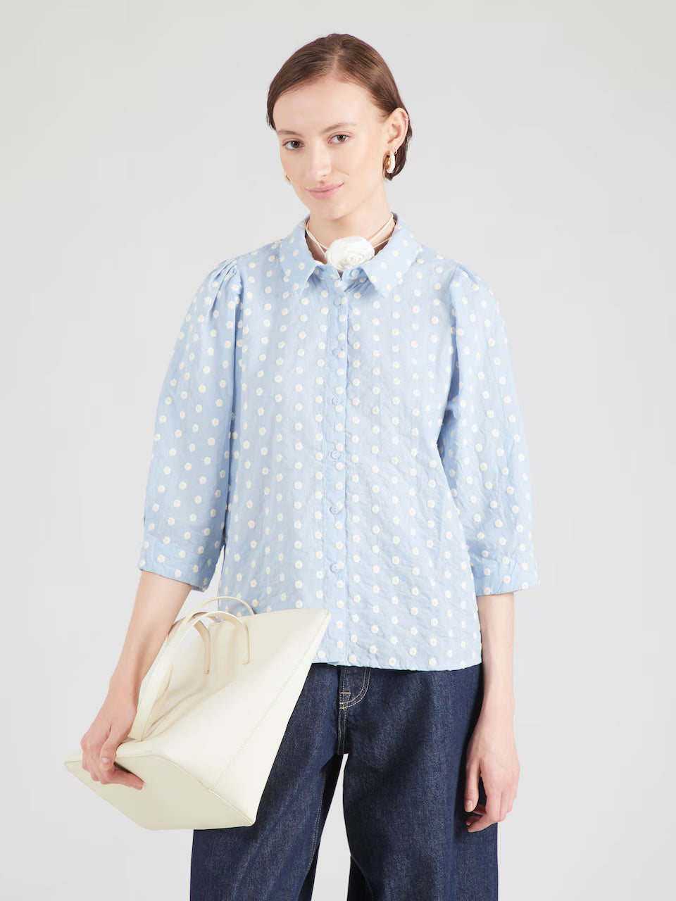 Lollys Laundry Bono Shirt Light Blue