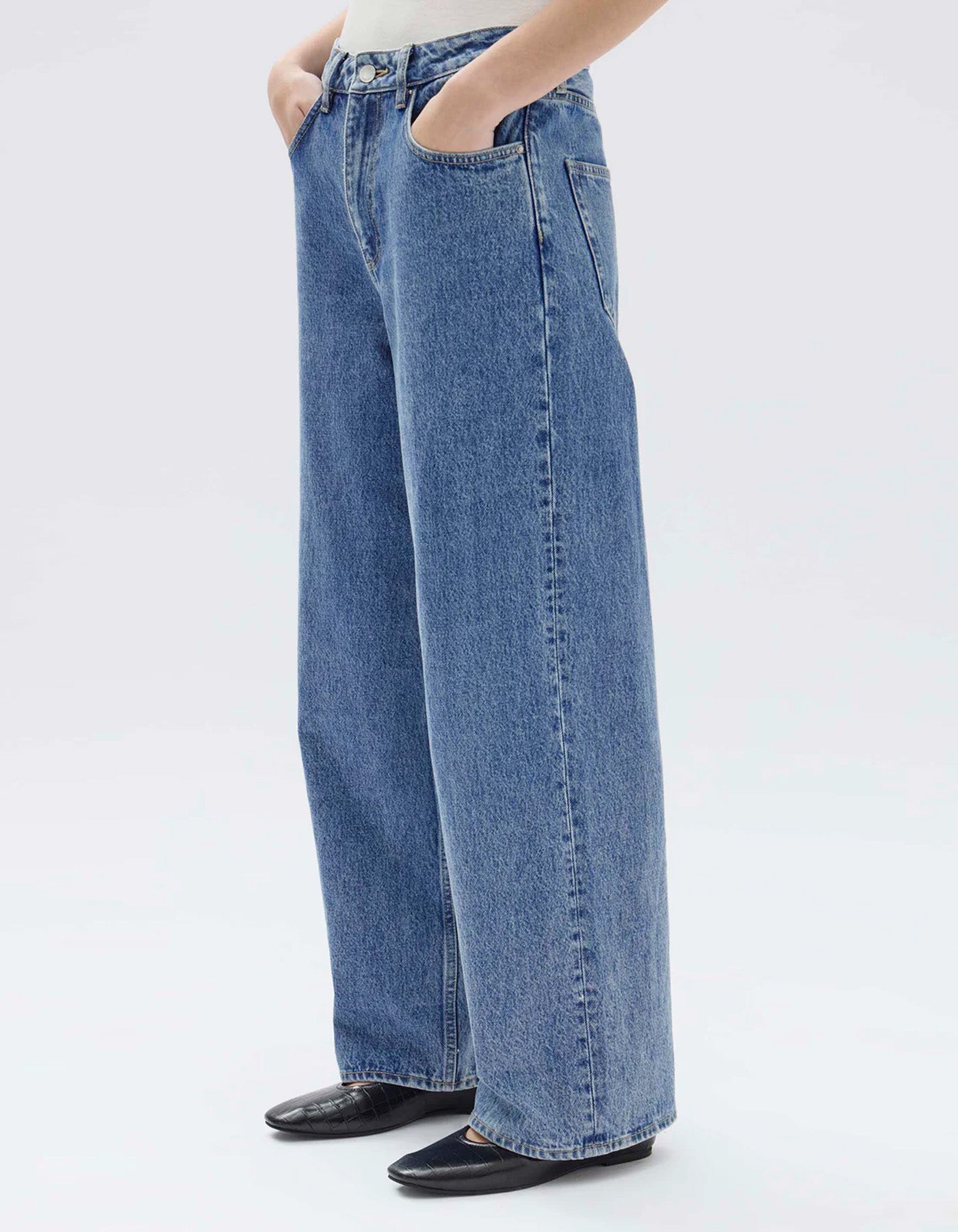 Assembly Label Womens Boyfriend Jean DarkStone