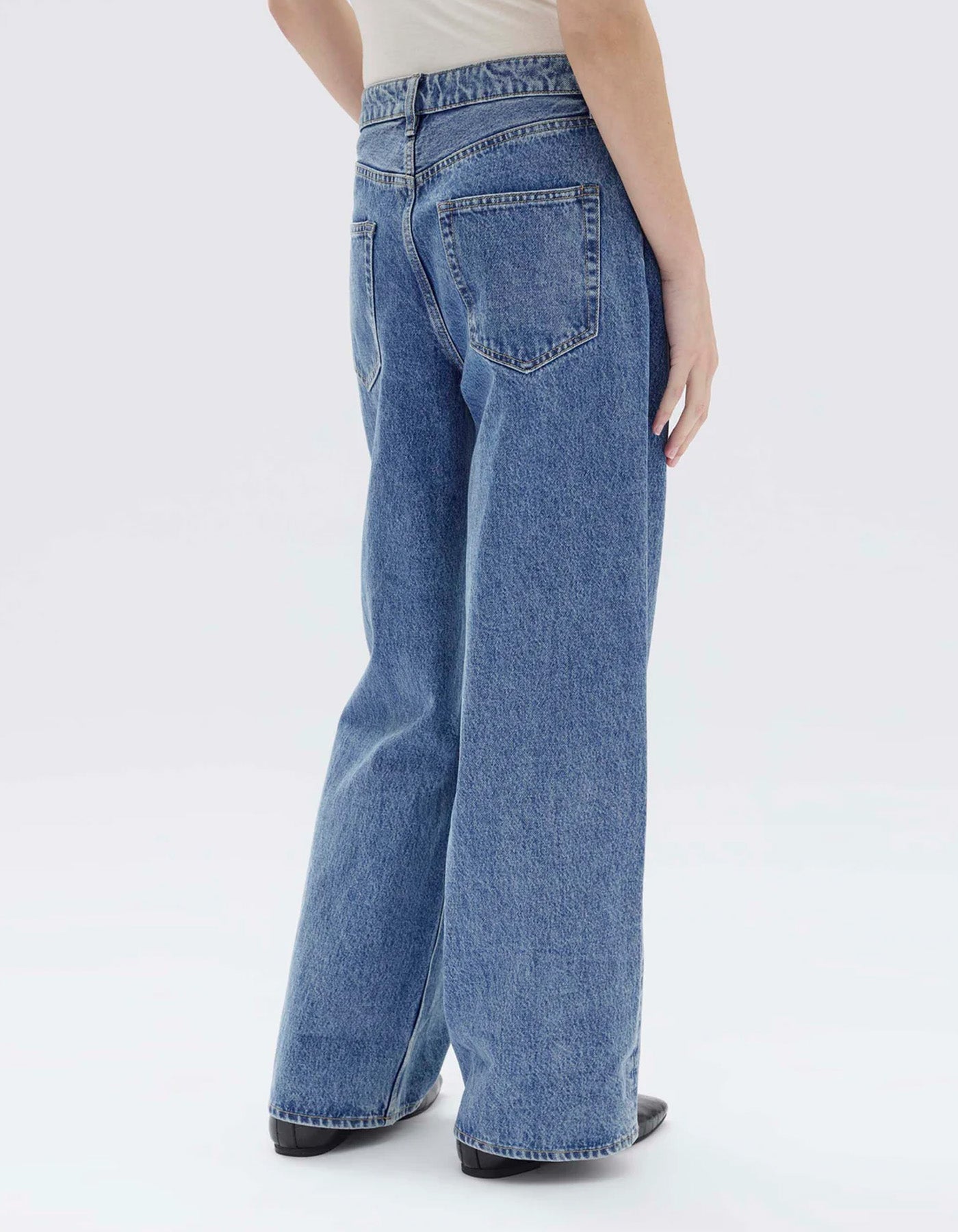 Assembly Label Womens Boyfriend Jean DarkStone