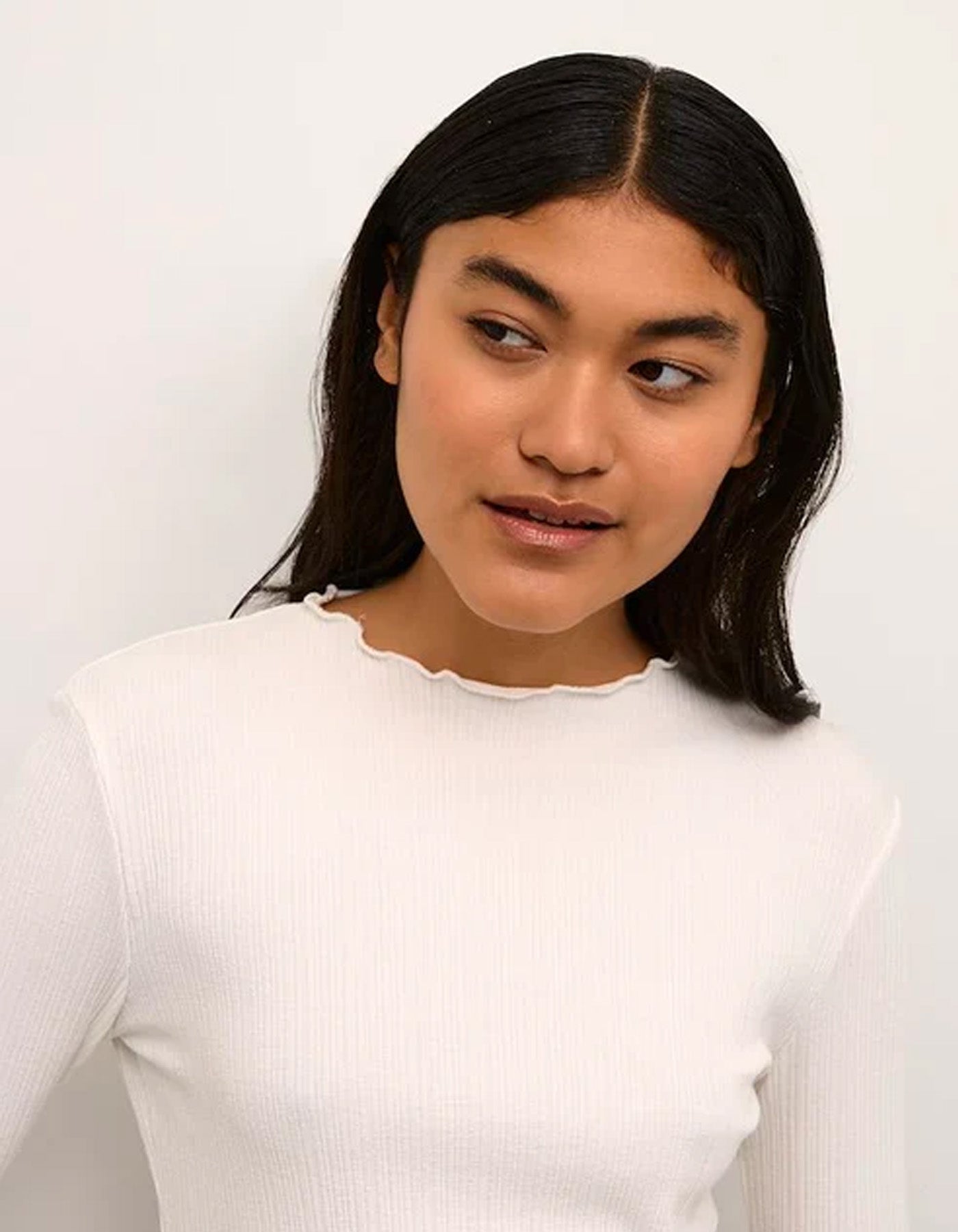 Karen By Simonsen CandaceKB LS Tee Egret