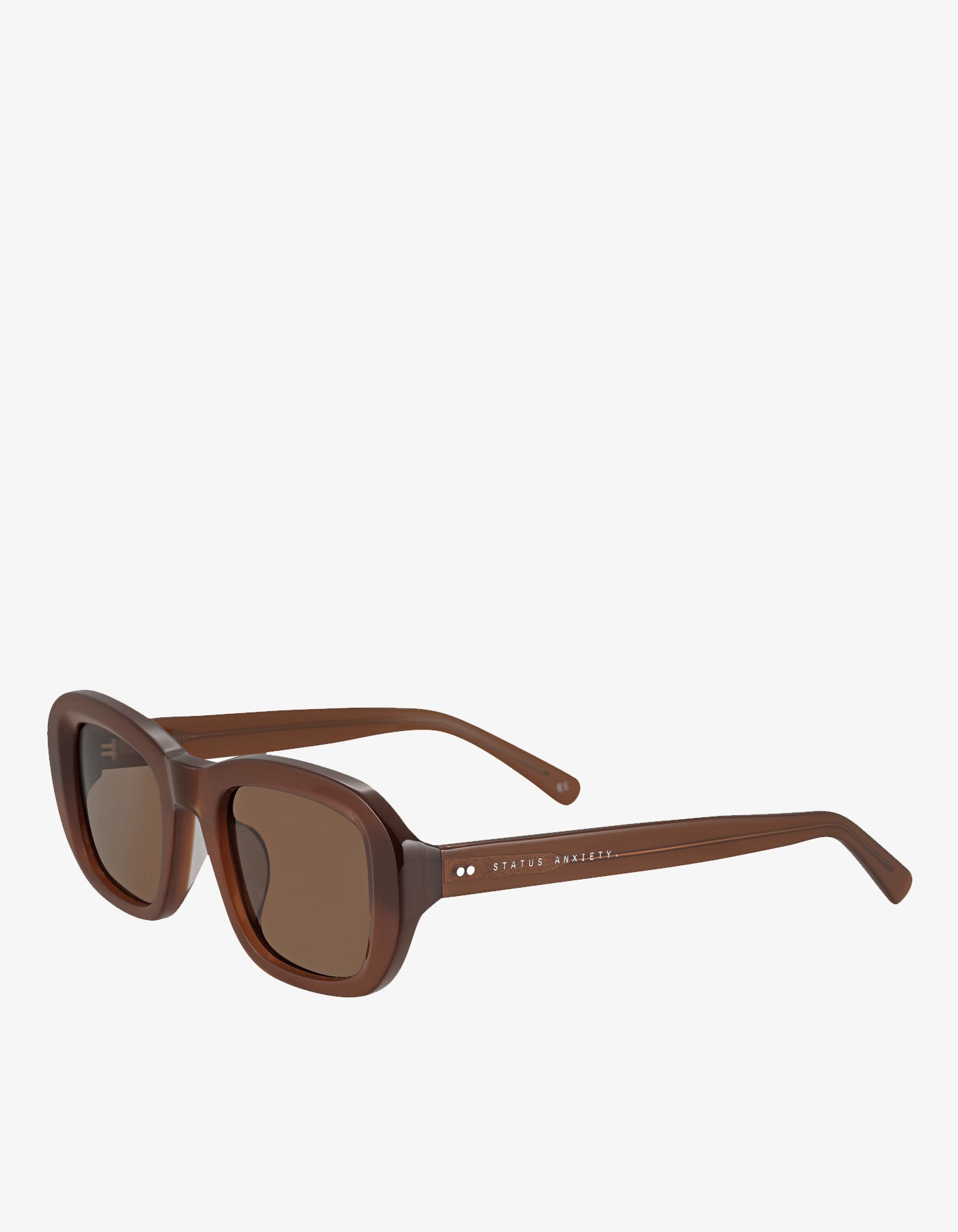 Status Anxiety Cascade Brown Sunglasses
