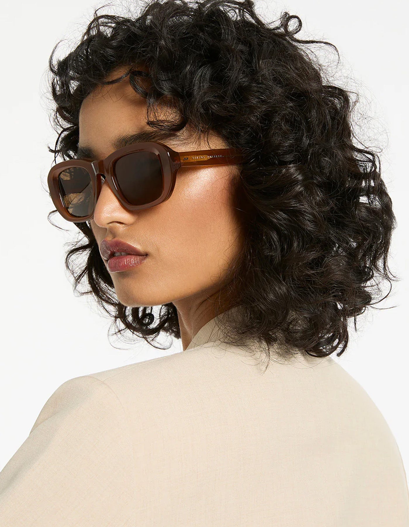 Status Anxiety Cascade Brown Sunglasses
