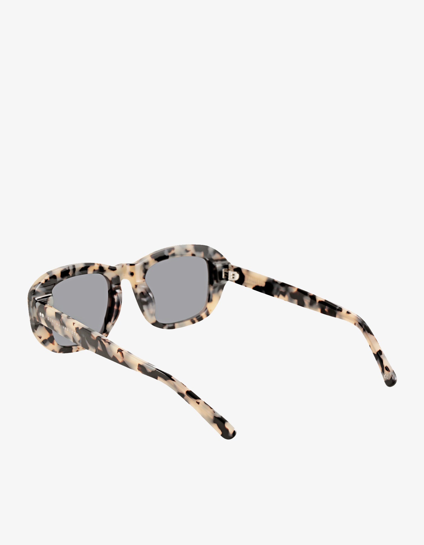 Status Anxiety Cascade White Tort Sunglasses