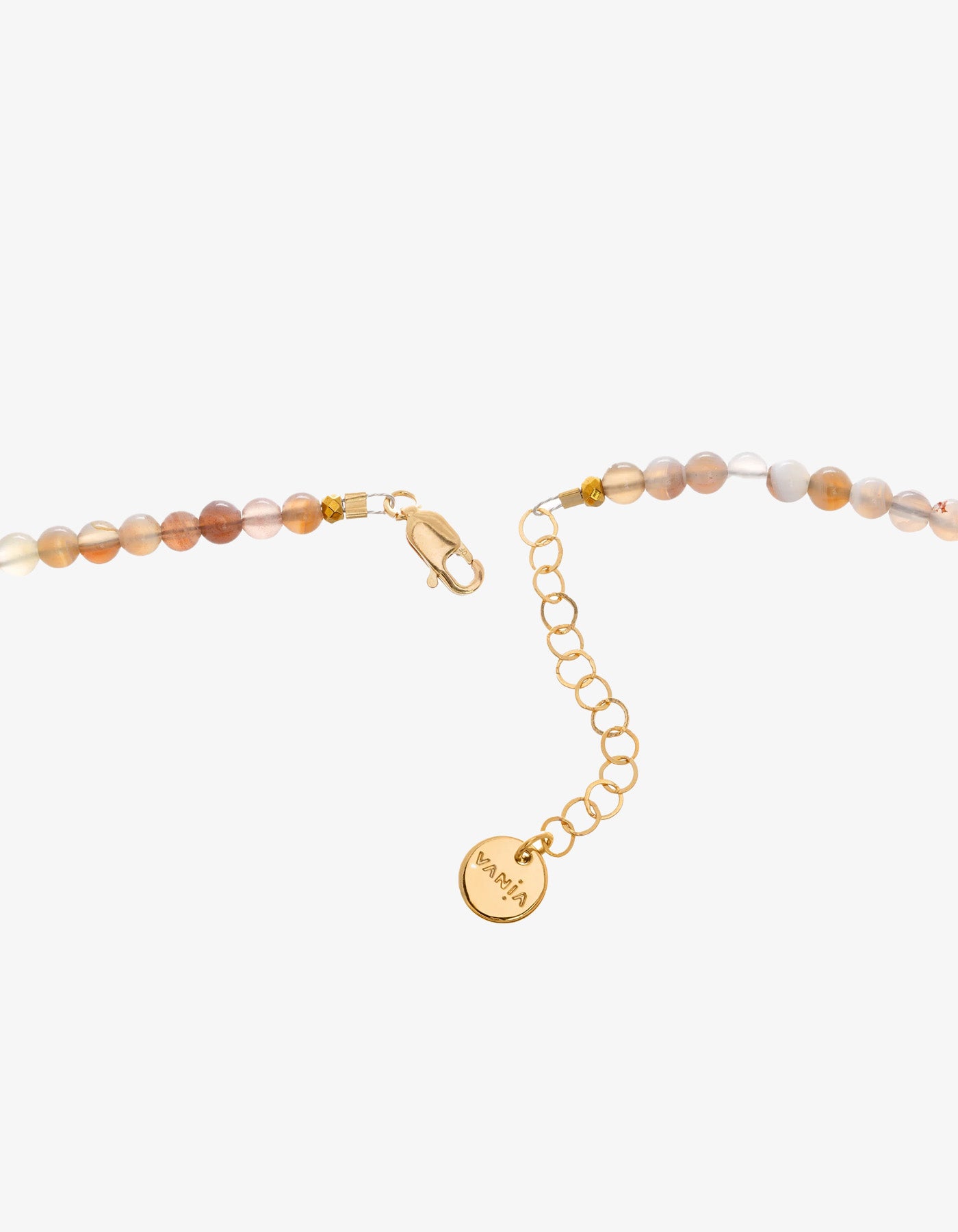 Vania Stardust Centauri Botswana Agate Necklace