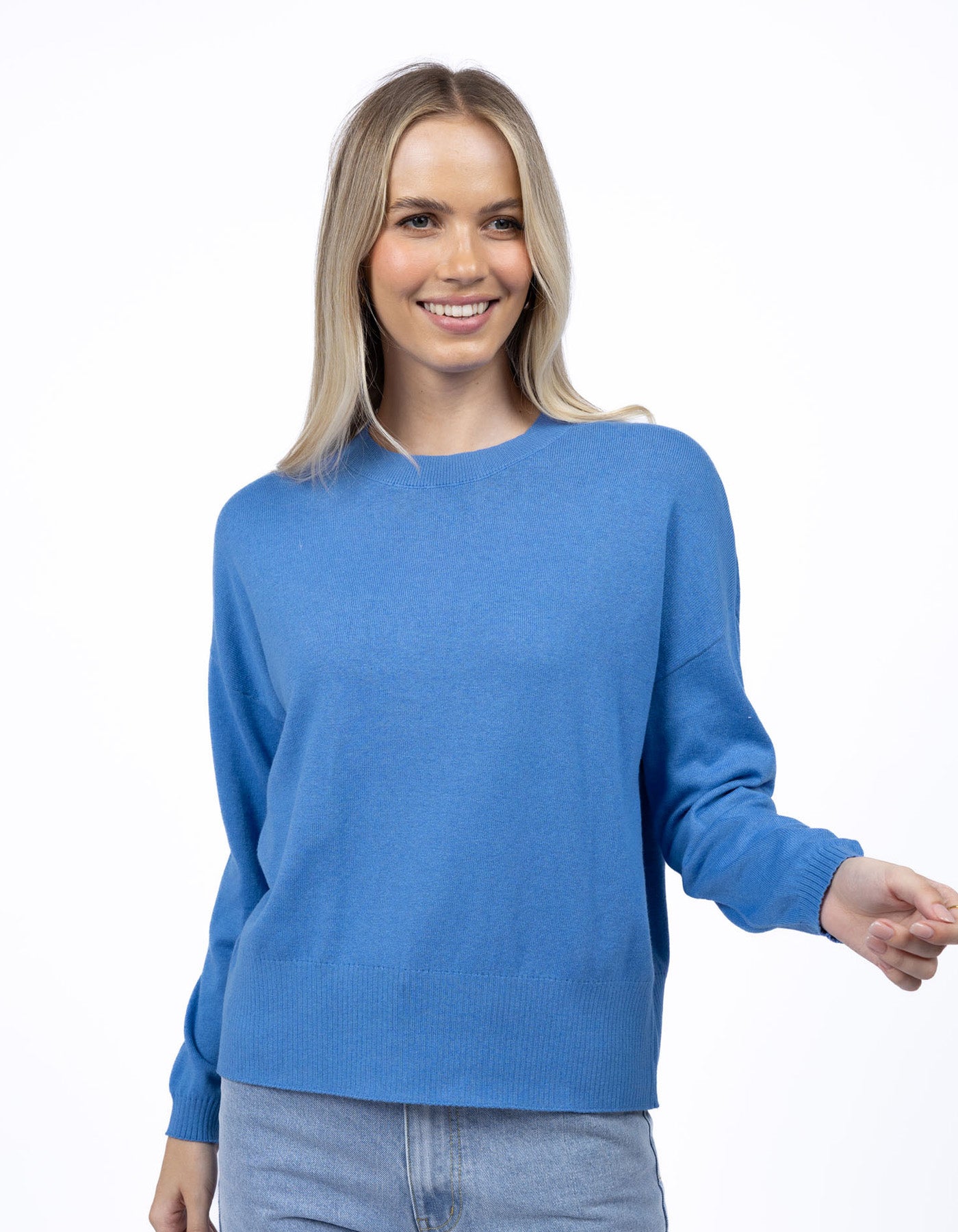 Humidity Charm Jumper Blue