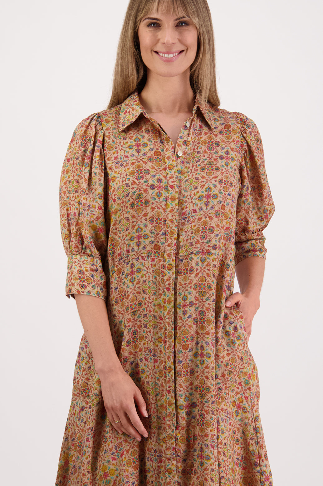 Briarwood Christine Dress Print / Little Leaf