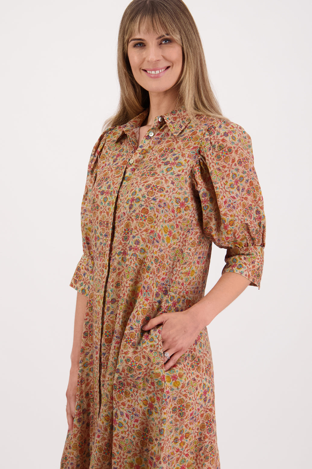 Briarwood Christine Dress Print / Little Leaf