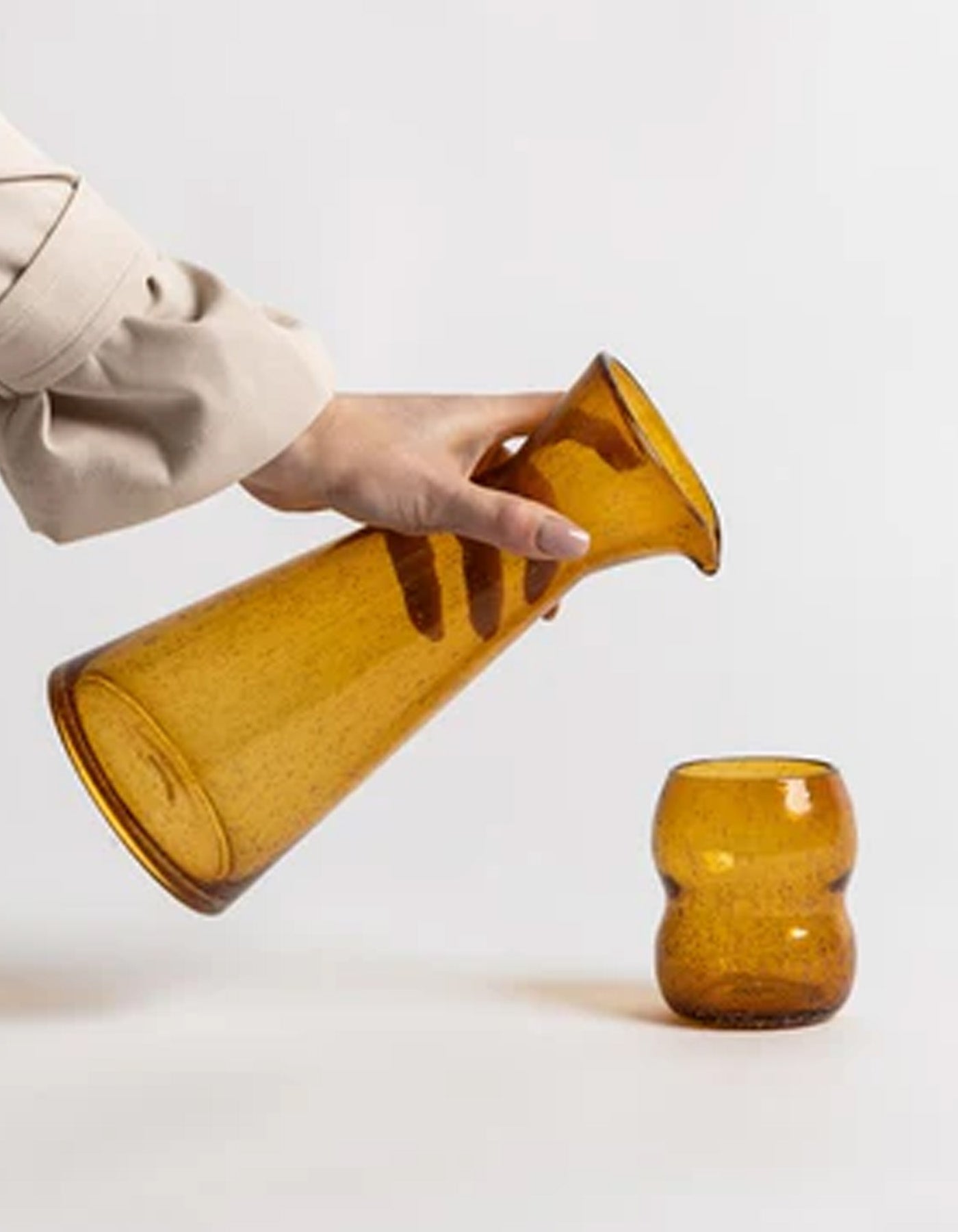 Ned Collections Como Tumbler Light Amber