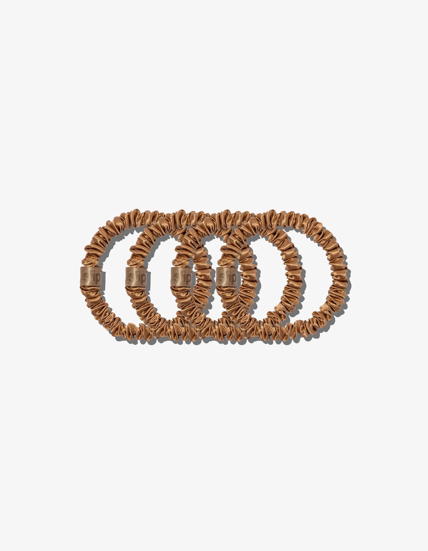 Slip Skinny Scrunchies  4 Pack Copper