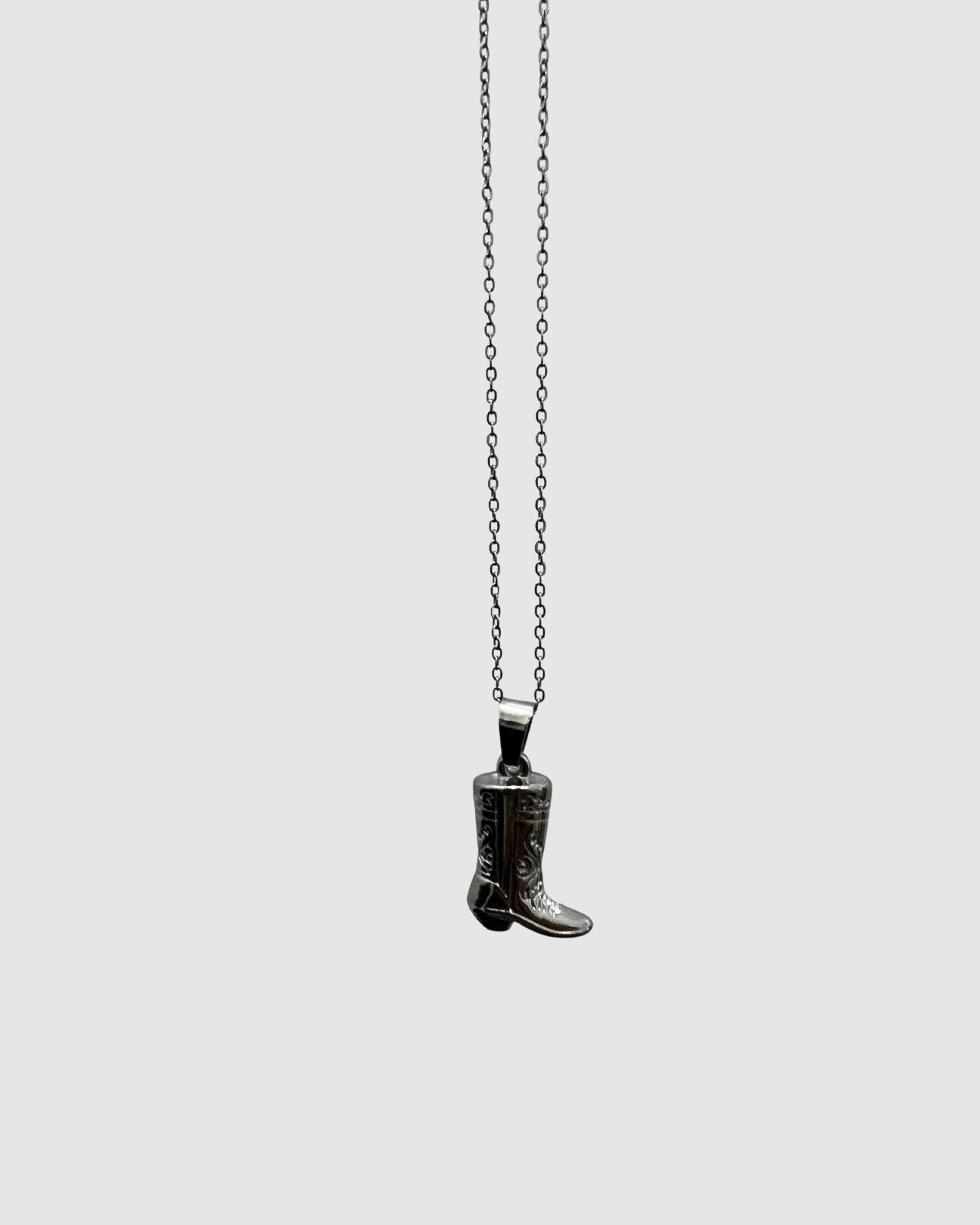 Castel & Co Cowboy Boot Silver
