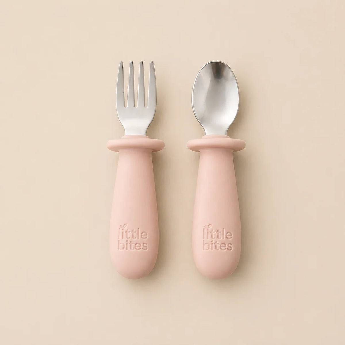 Little Bites Cutlery. Set Blush