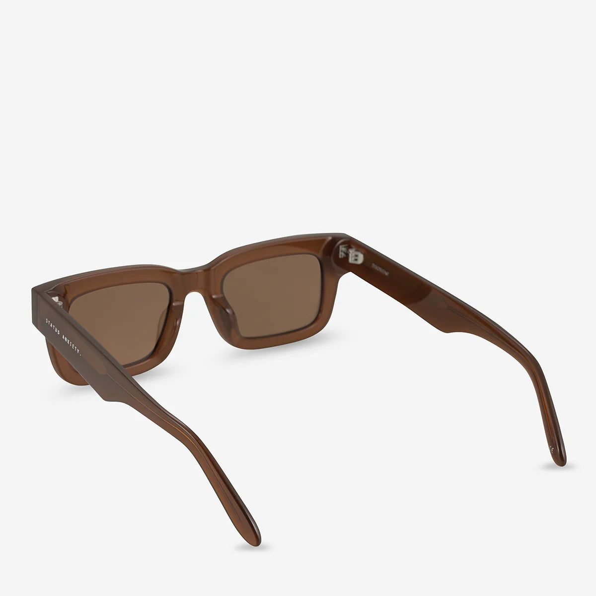 Status Anxiety Disorient Brown Sunglasses