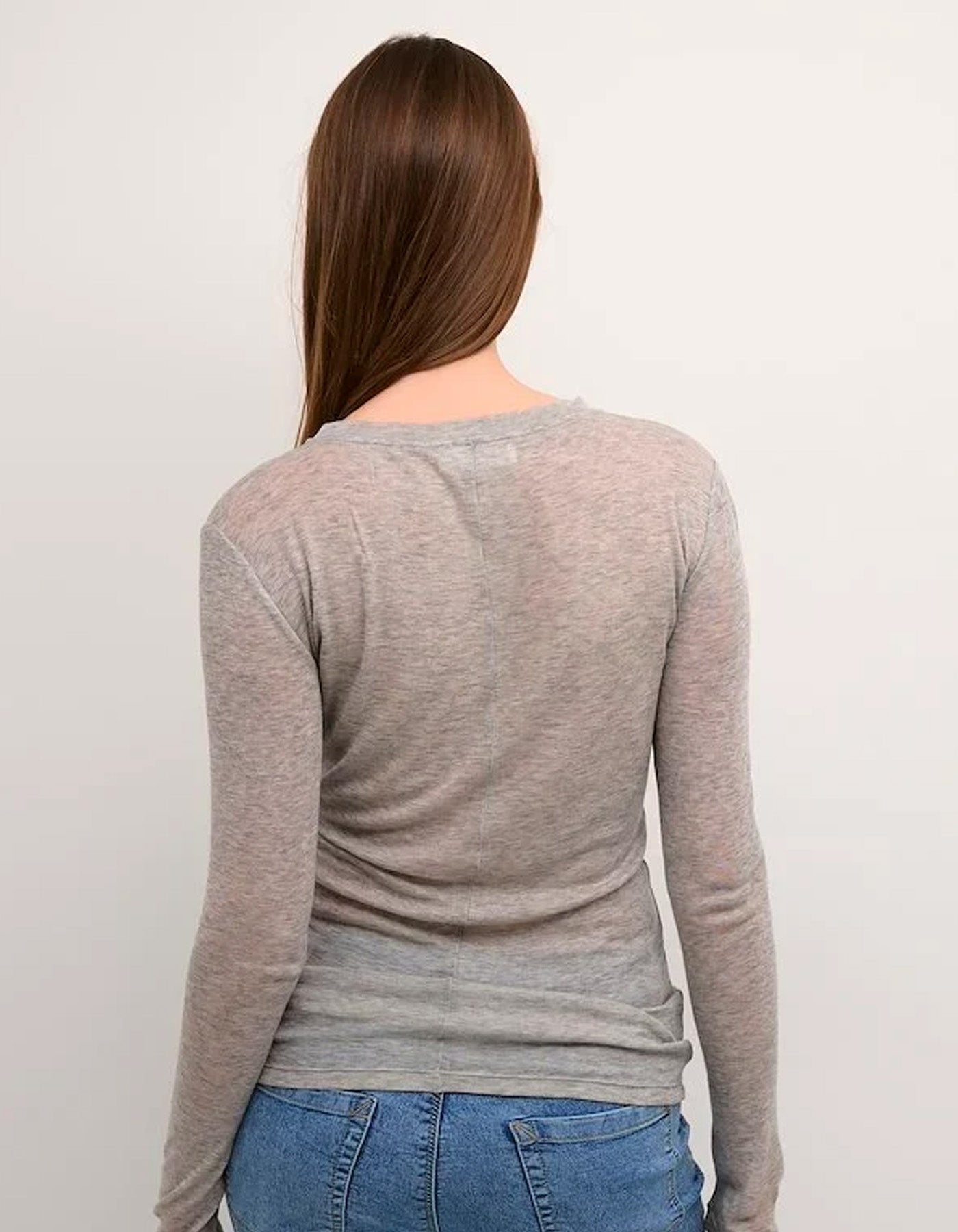 Karen By Simonsen DollyKB Oneck Opal Gray Melange