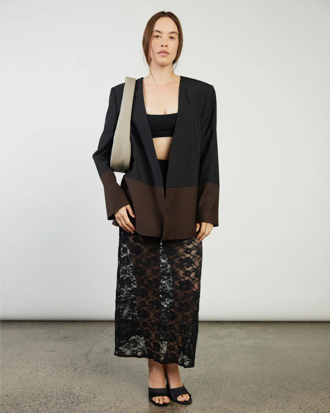 Saben Harper Shoulder Bag Dove Bubble